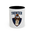 Oklahoma City Thunder Accent Coffee Mug