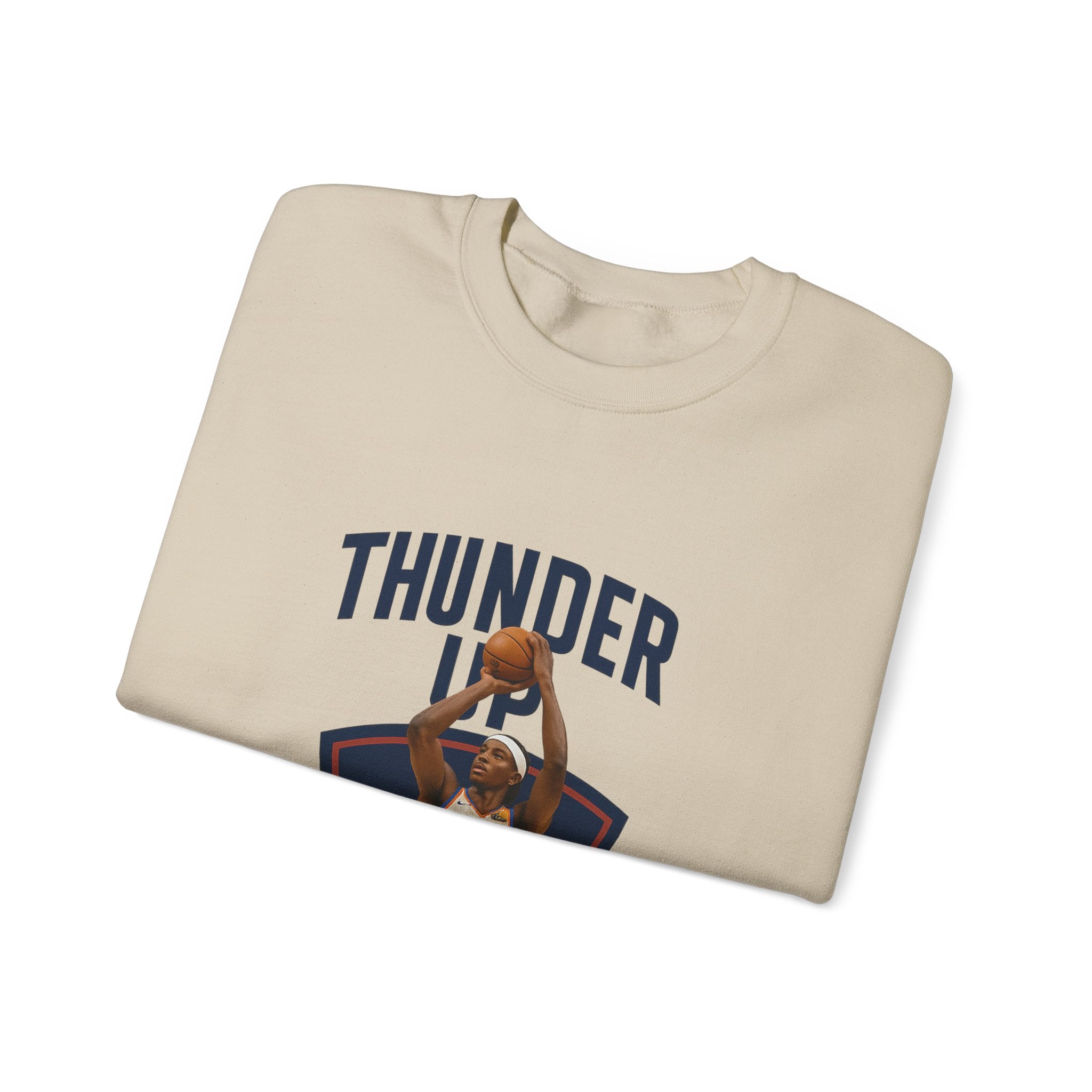 Thunder Up! Unisex Heavy Blend Crewneck Sweatshirt