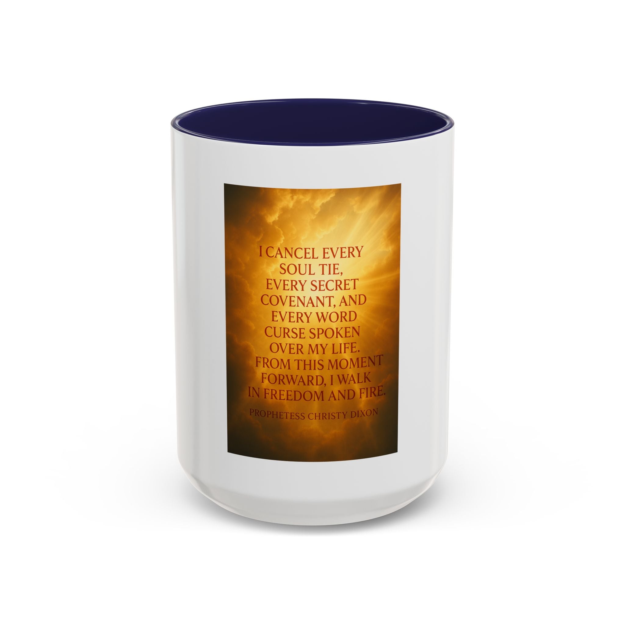 Inspirational Accent Coffee Mug