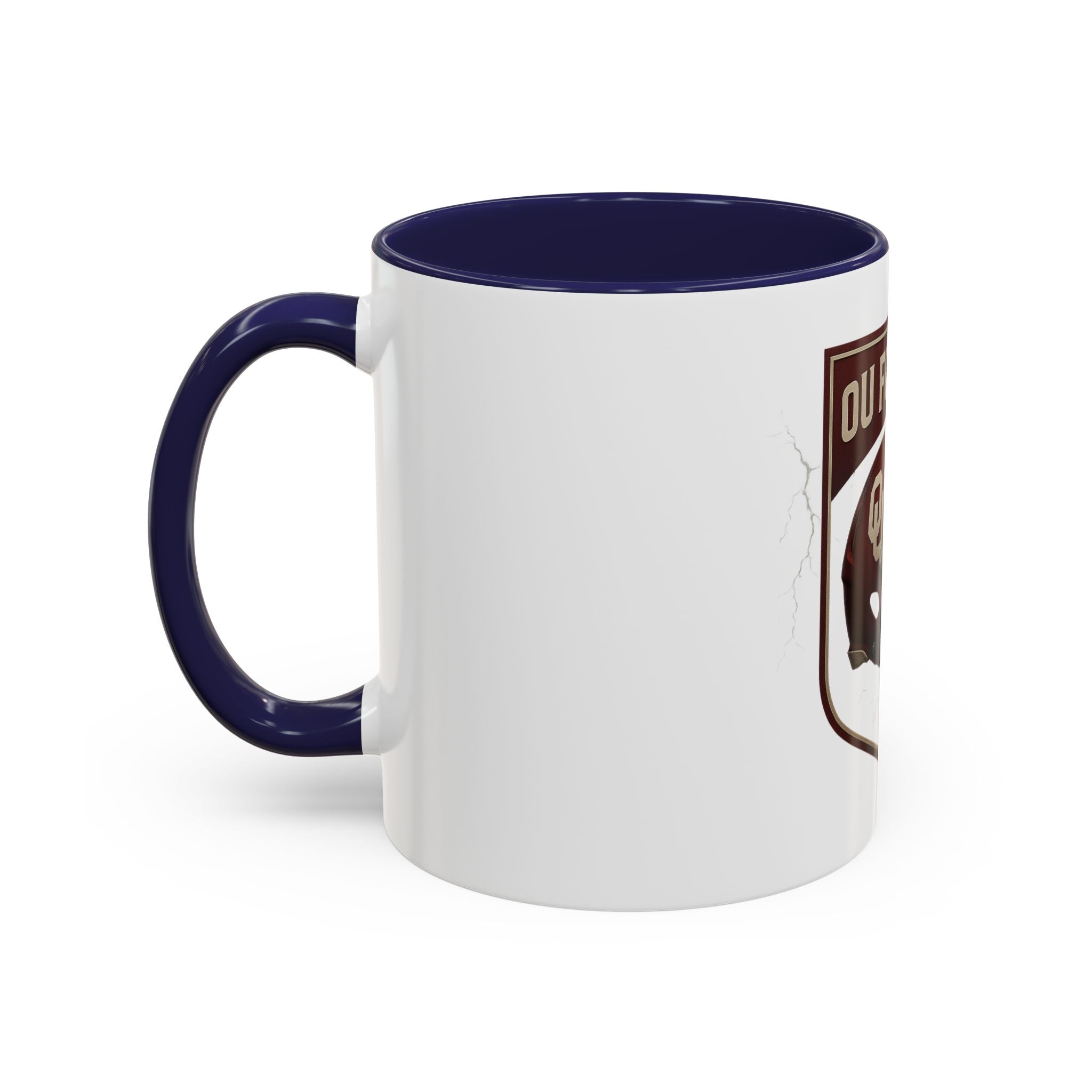 OU Football Accent Coffee Mug