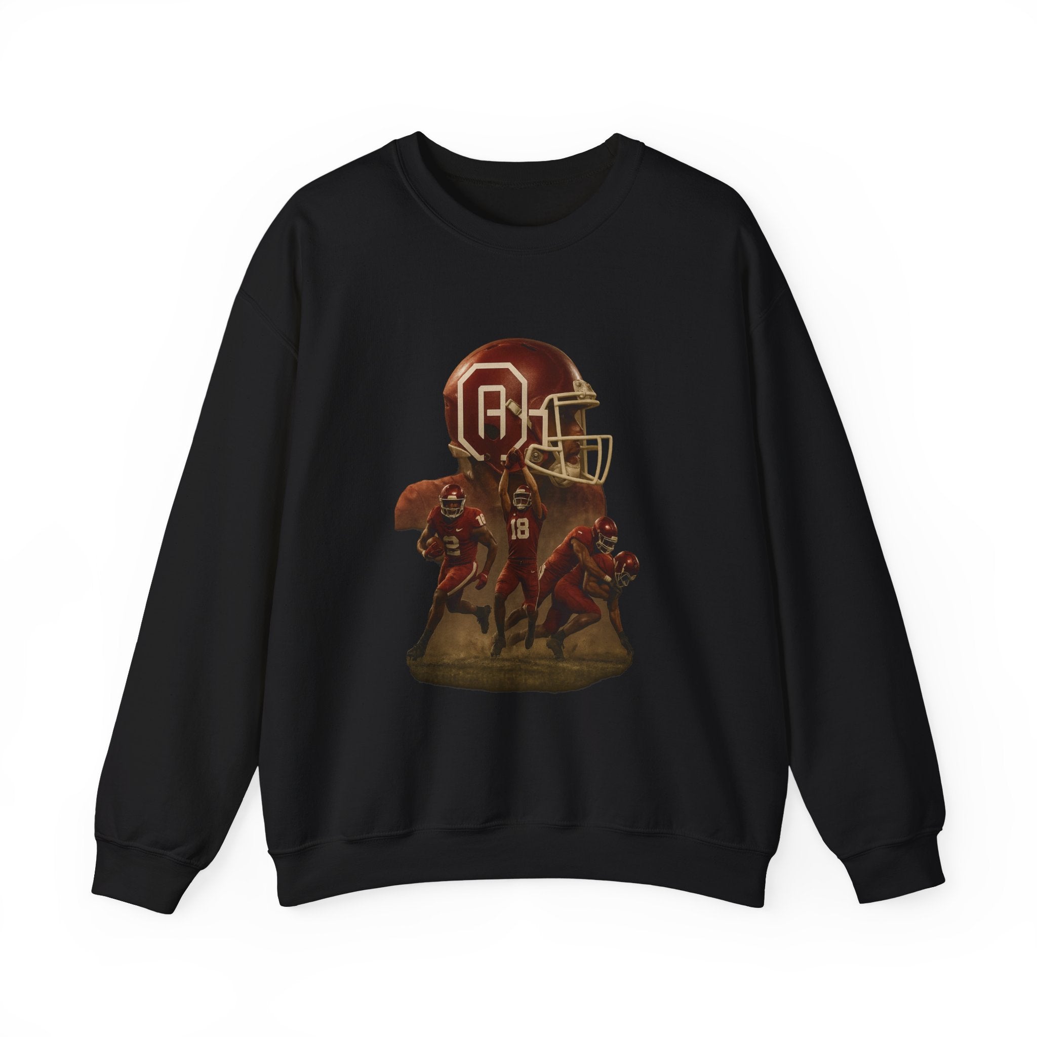 Vintage Football Crewneck Sweatshirt