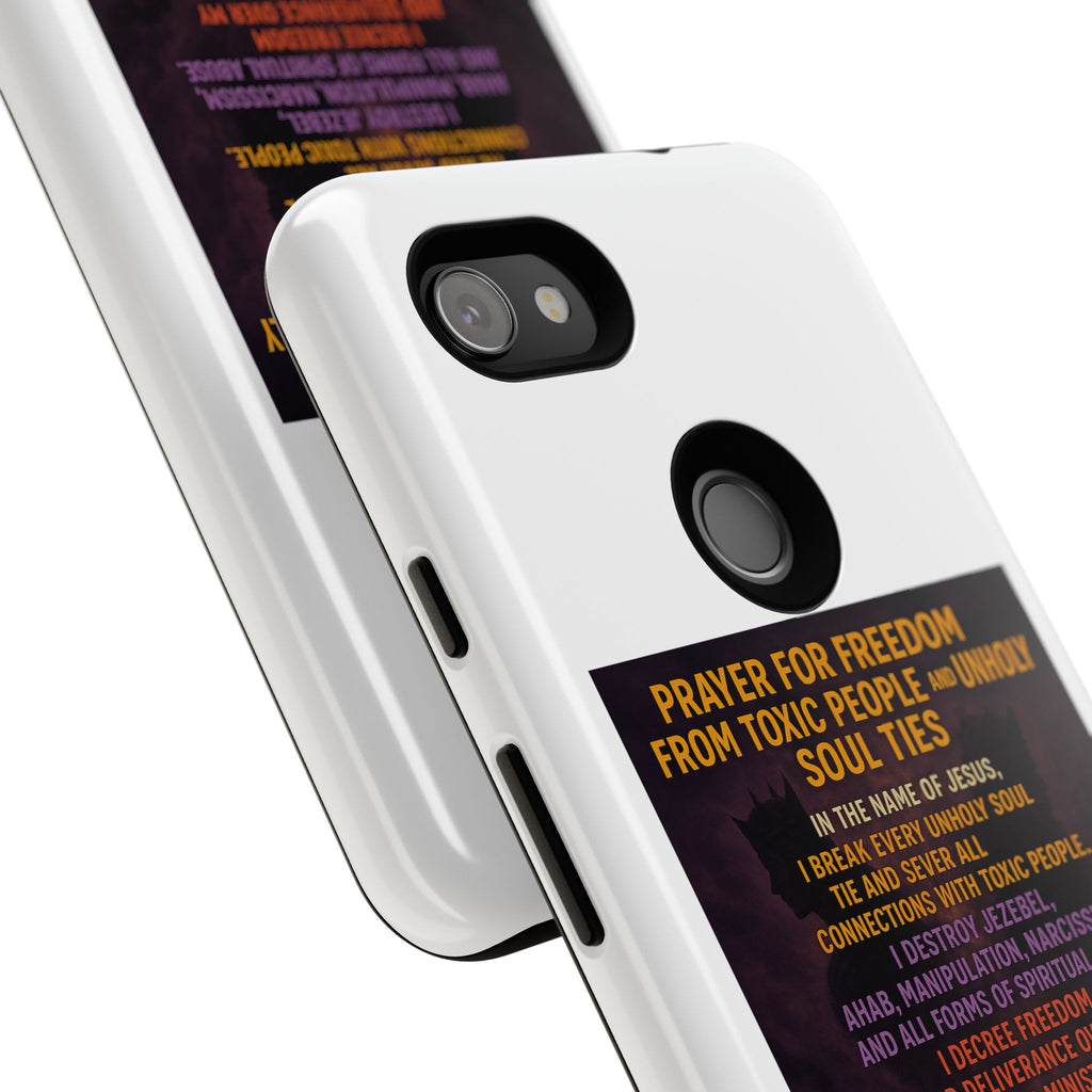 Tough Cases: Empowering Phone Case with Inspirational Prayer
