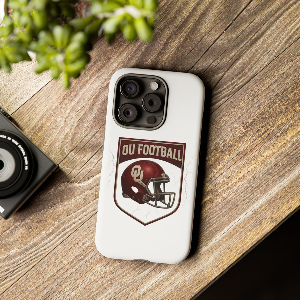 OU Football Tough Phone Case, Sports Gift