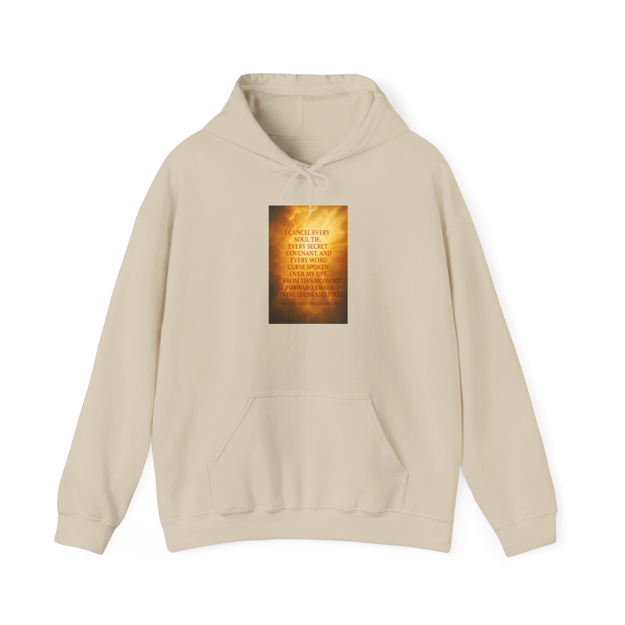 Inspirational Quote Hooded Sweatshirt