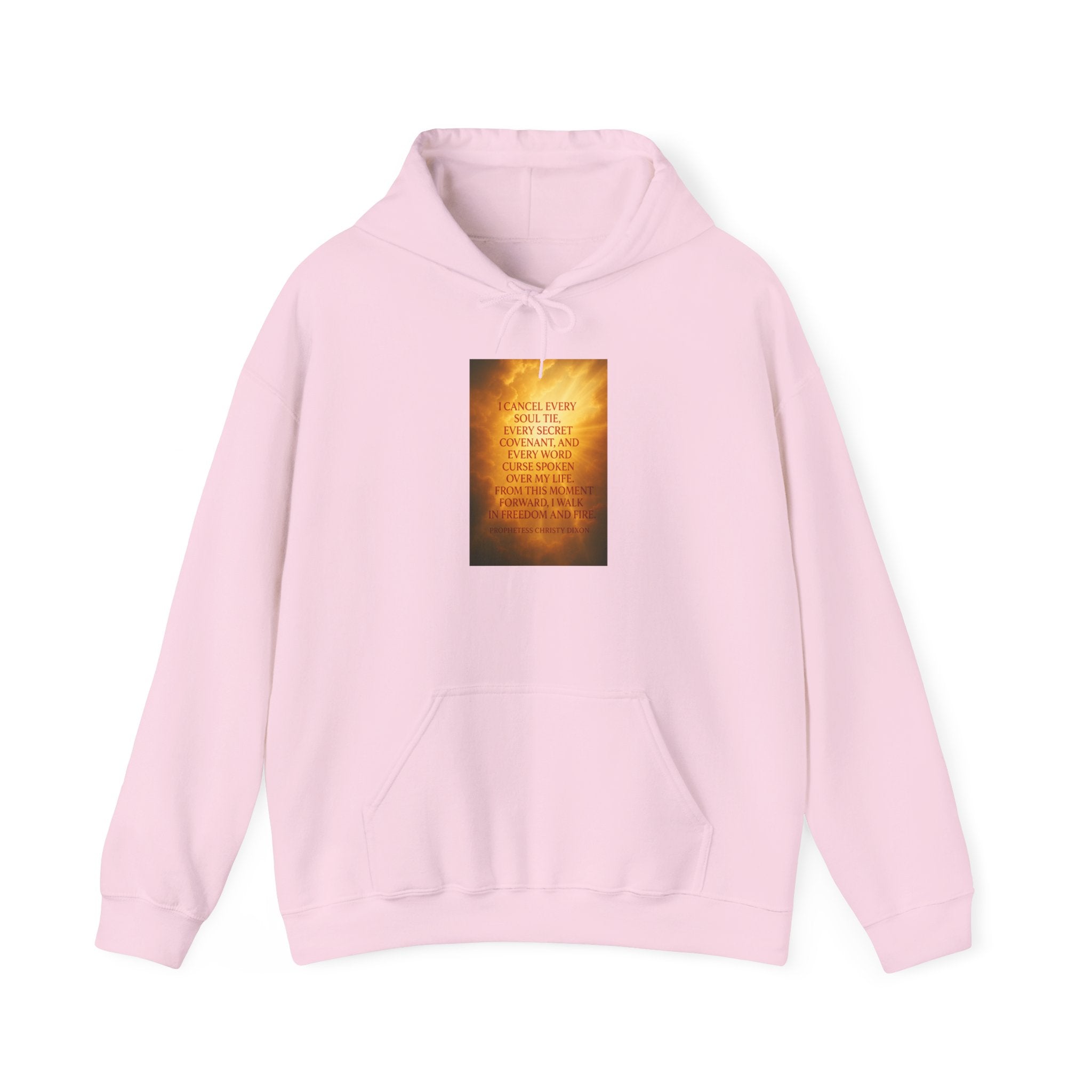 Inspirational Quote Hooded Sweatshirt