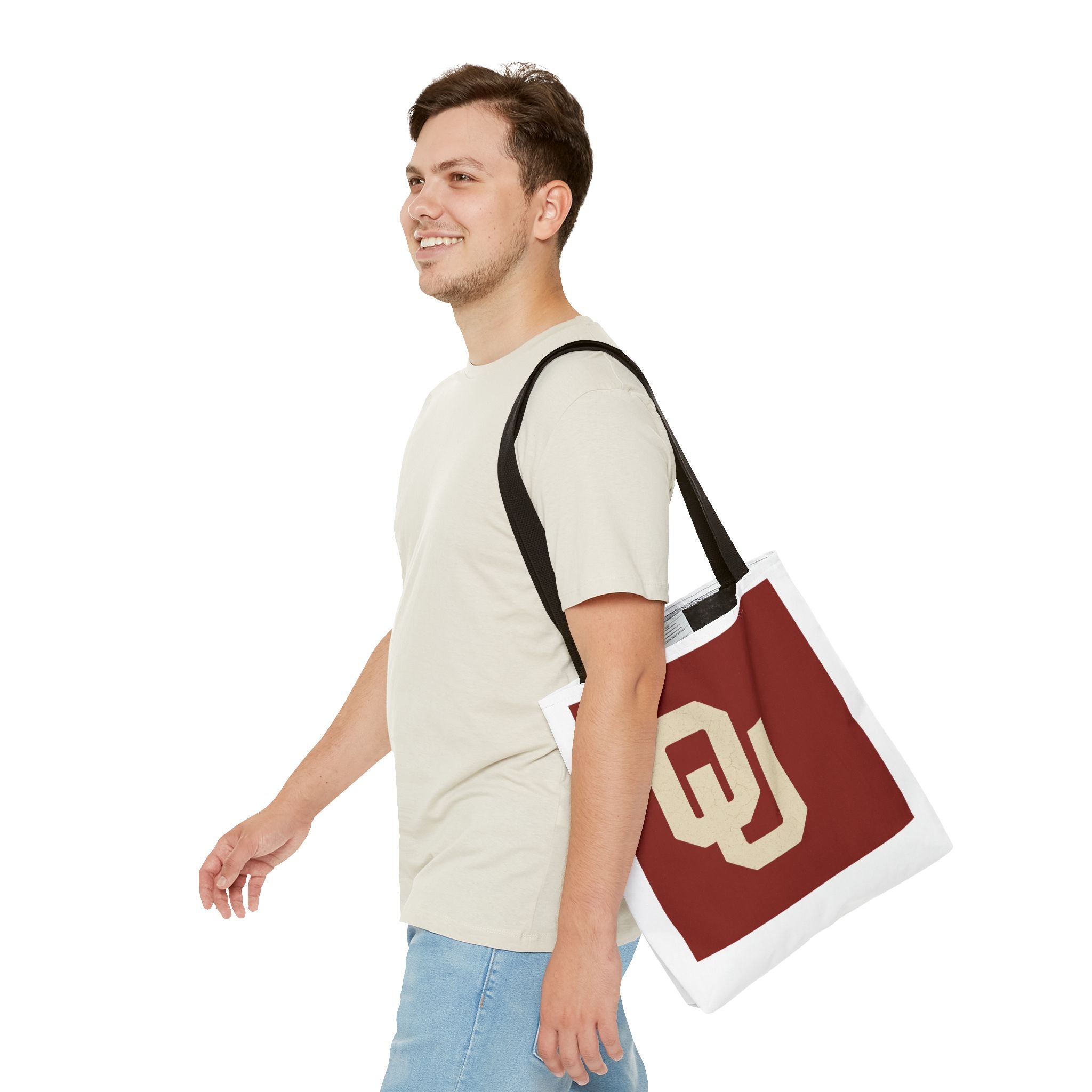 Stylish AOP Tote Bag for College Students