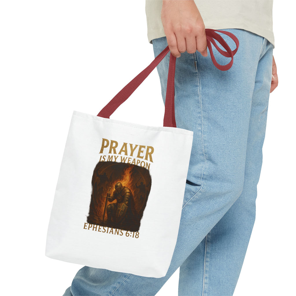 Prayer Warrior Tote Bag