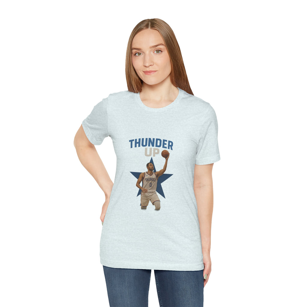 Thunder Up Basketball Tee