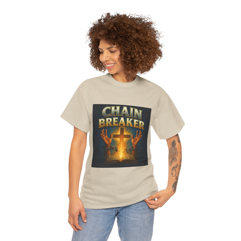 Chain Breaker Unisex Heavy Cotton Tee