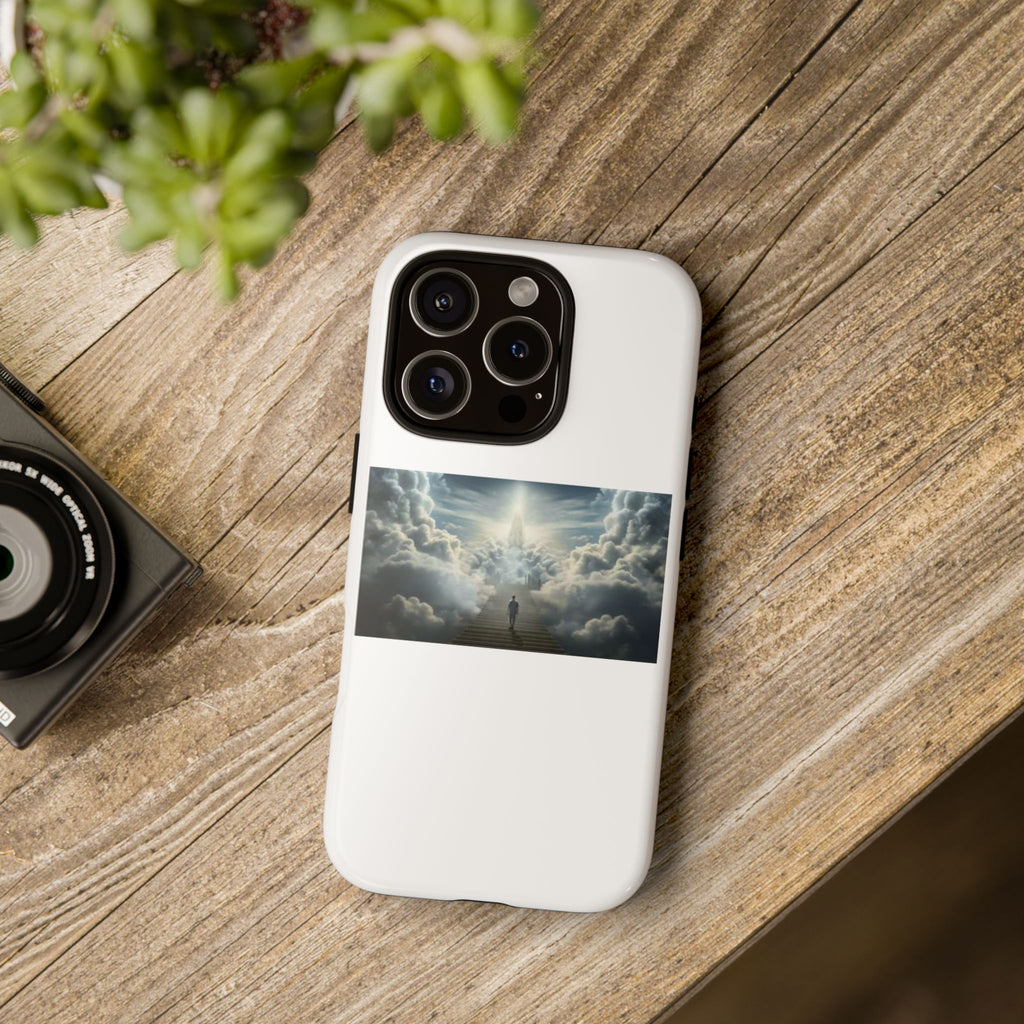Stairway to Heaven – Spiritual Cloud Path Mobile Cover