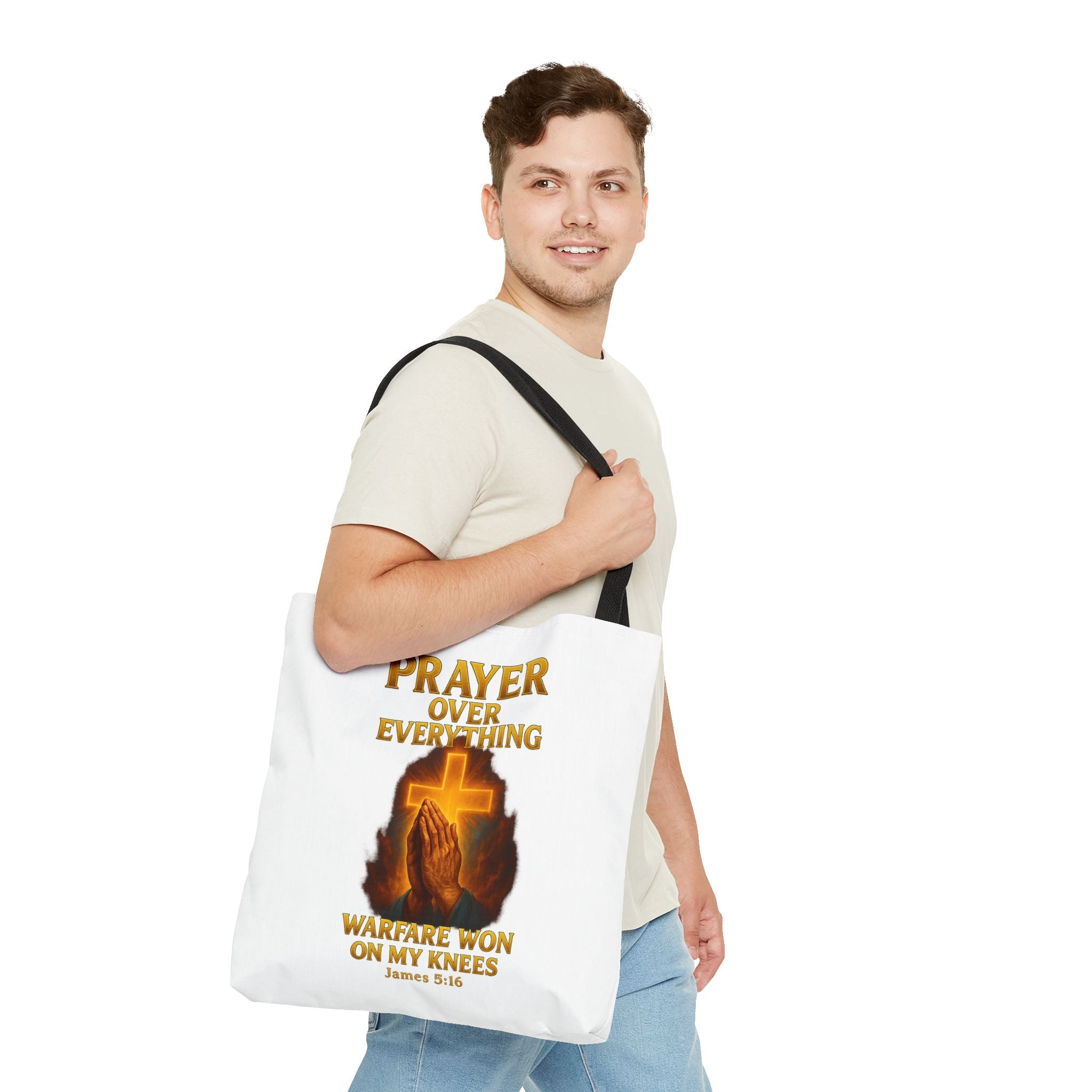 Prayer Motivational Tote Bag