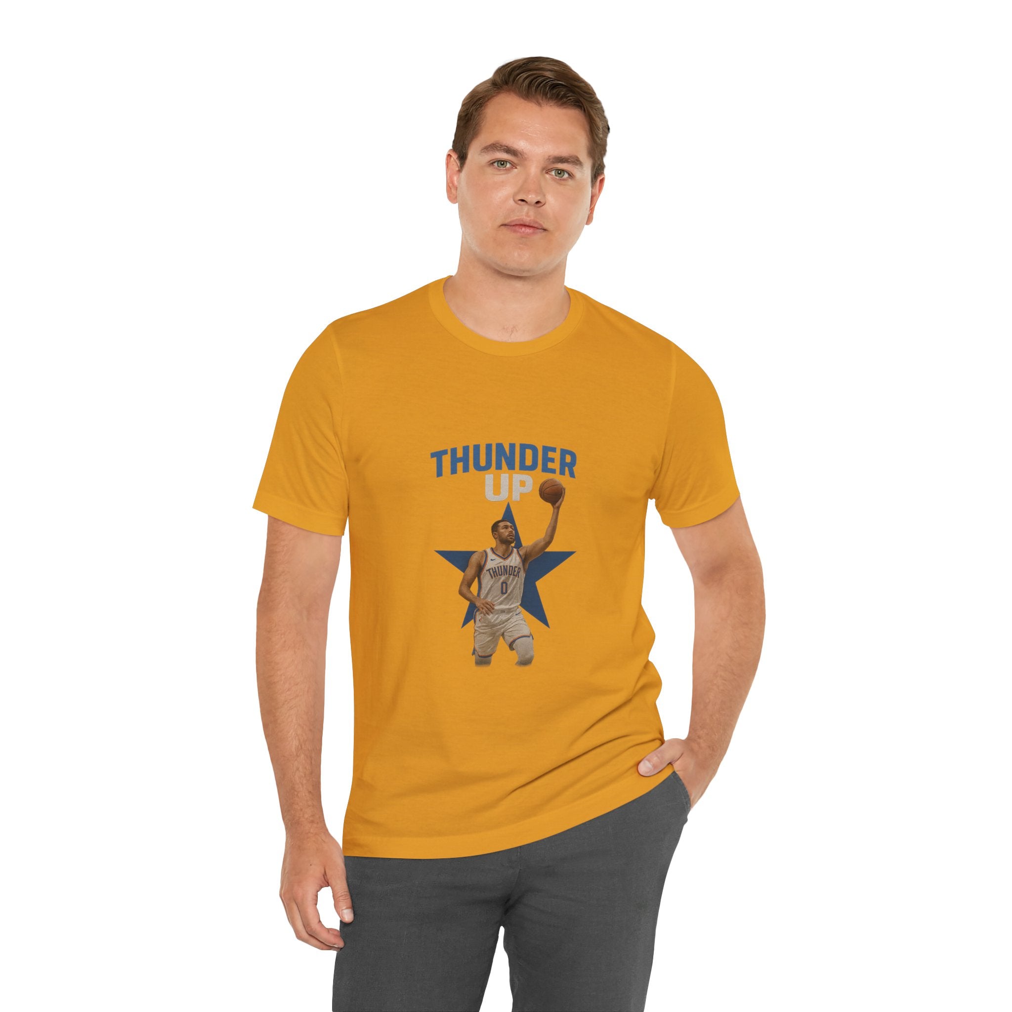 Thunder Up Basketball Tee