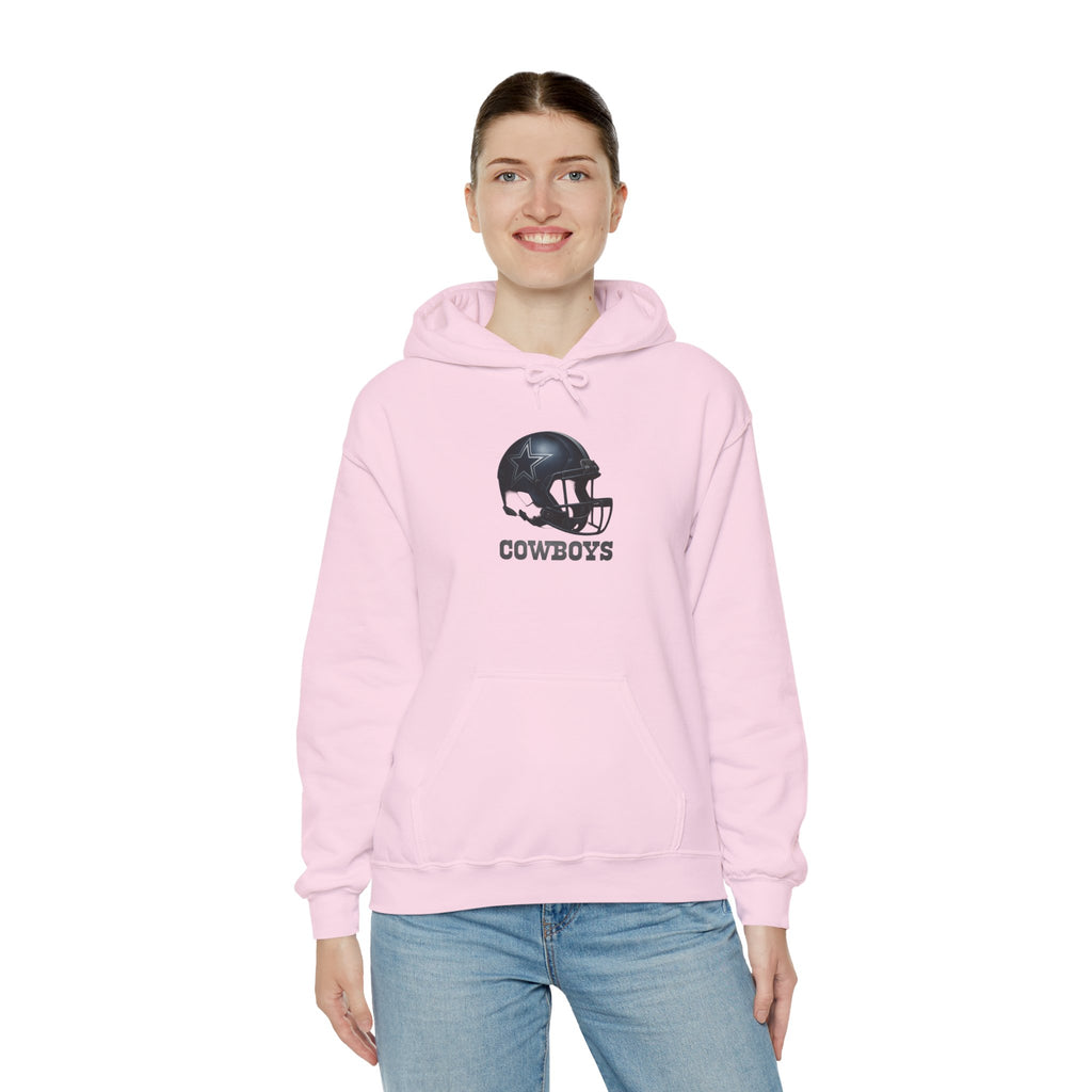 Cowboys Football Hoodie - Unisex Heavy Blend Sweatshirt, Team Spirit Wear, Game Day Apparel, Gift for Fans, Cozy Sportswear