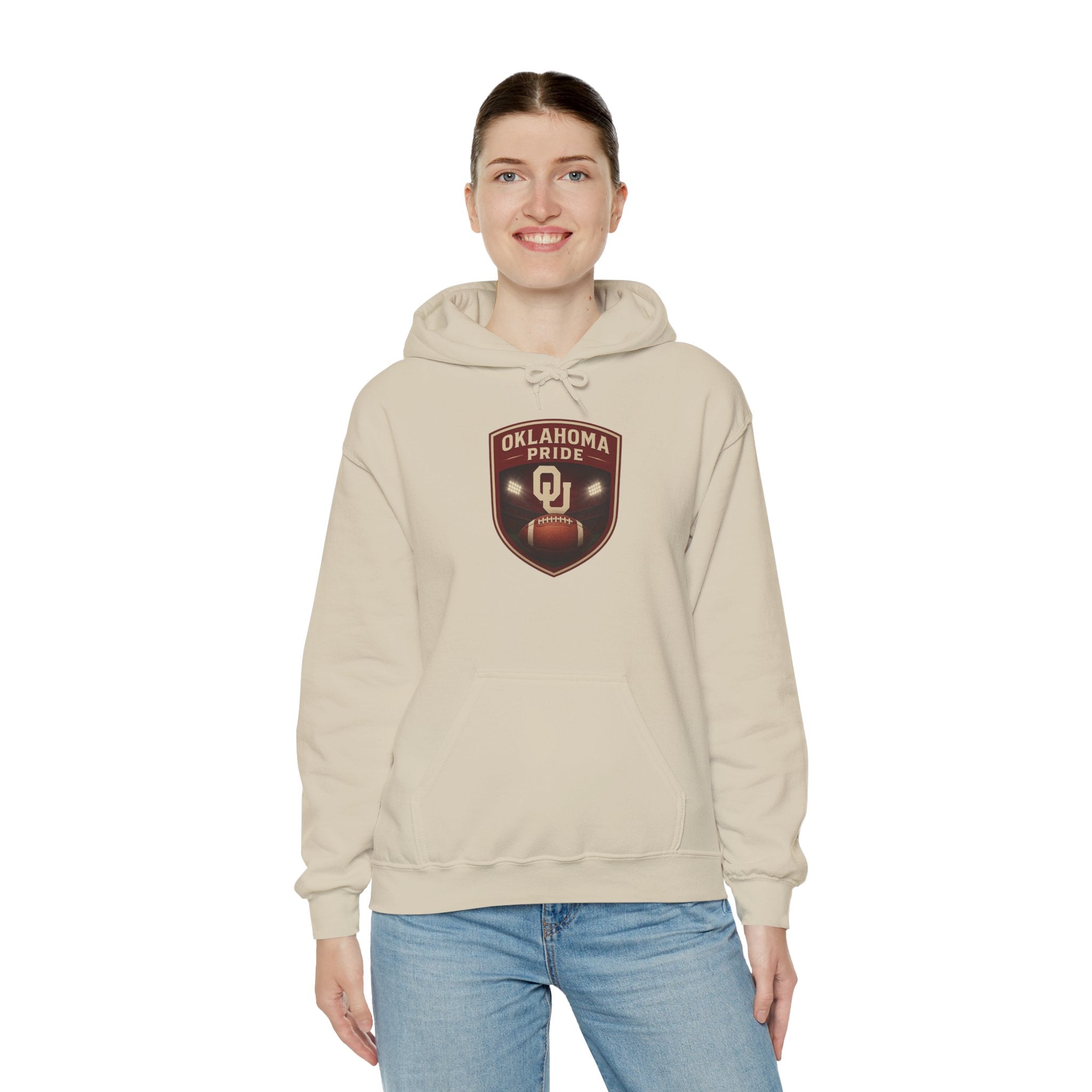 Oklahoma Pride Football Hoodie