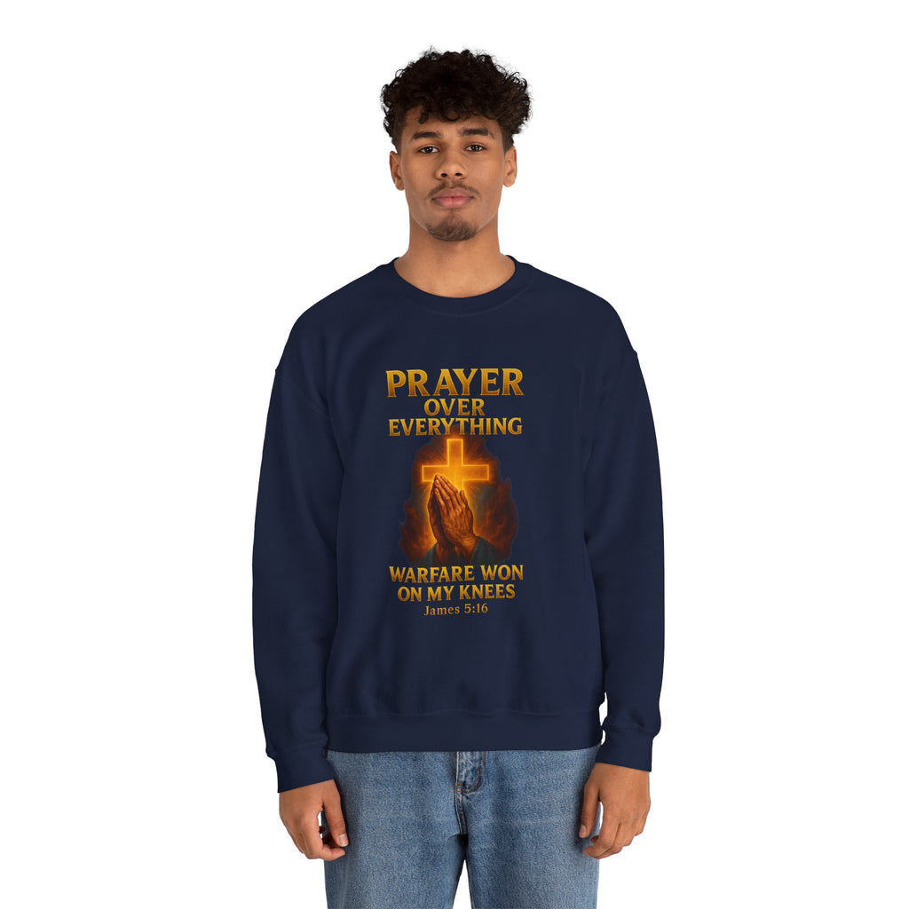 Prayer Over Everything Crewneck Sweatshirt