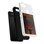 Tough Cases: Empowering Phone Case with Inspirational Prayer
