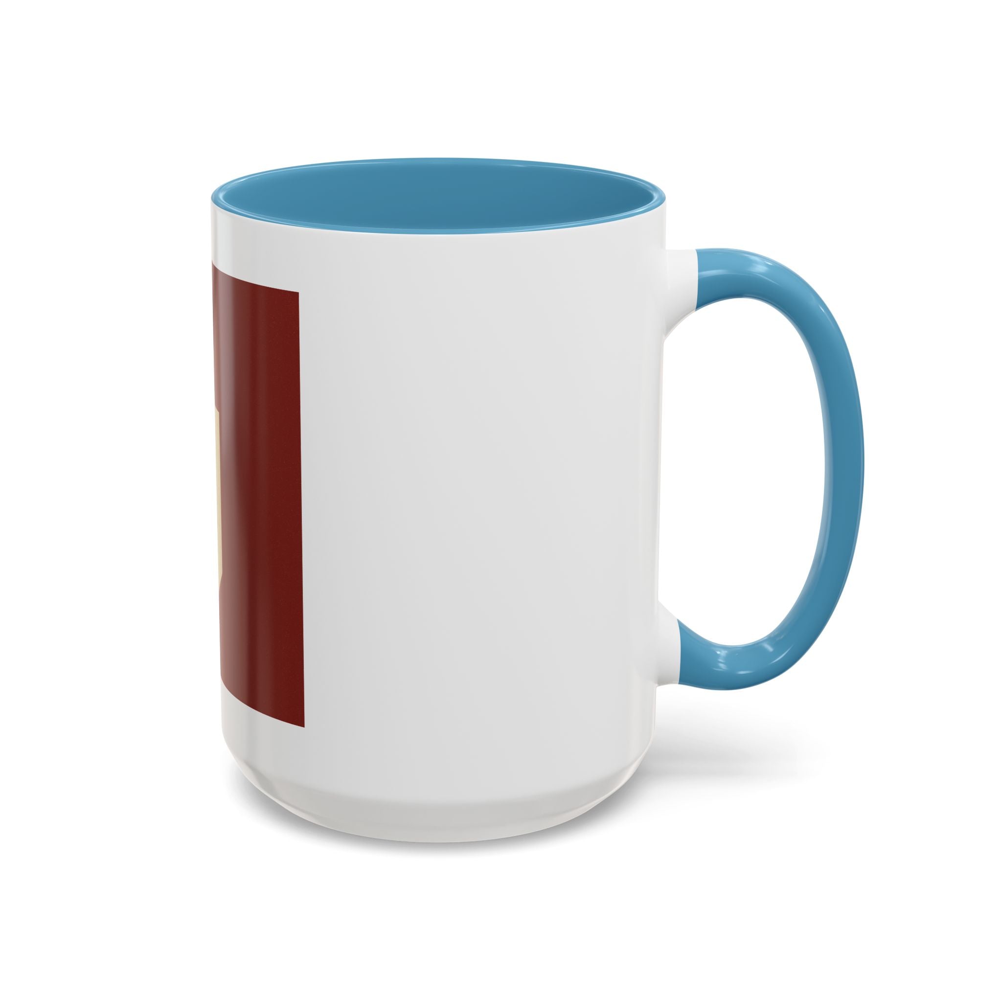 Crimson Accent Coffee Mug with OU Logo
