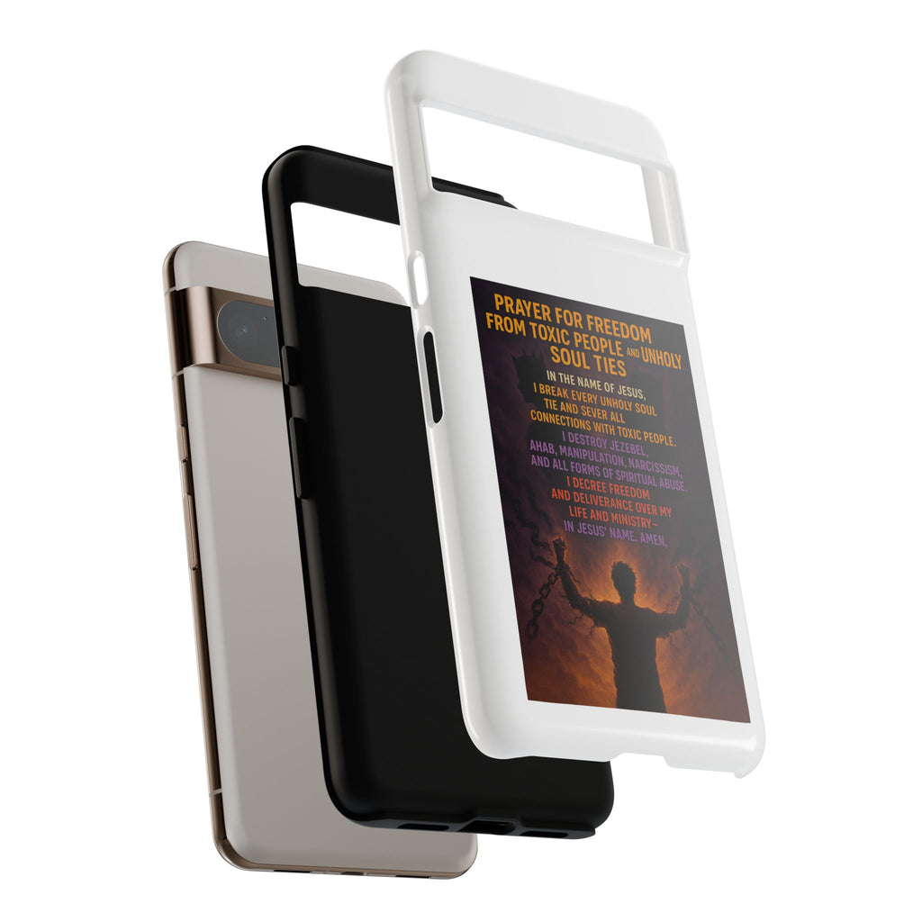 Tough Cases: Empowering Phone Case with Inspirational Prayer