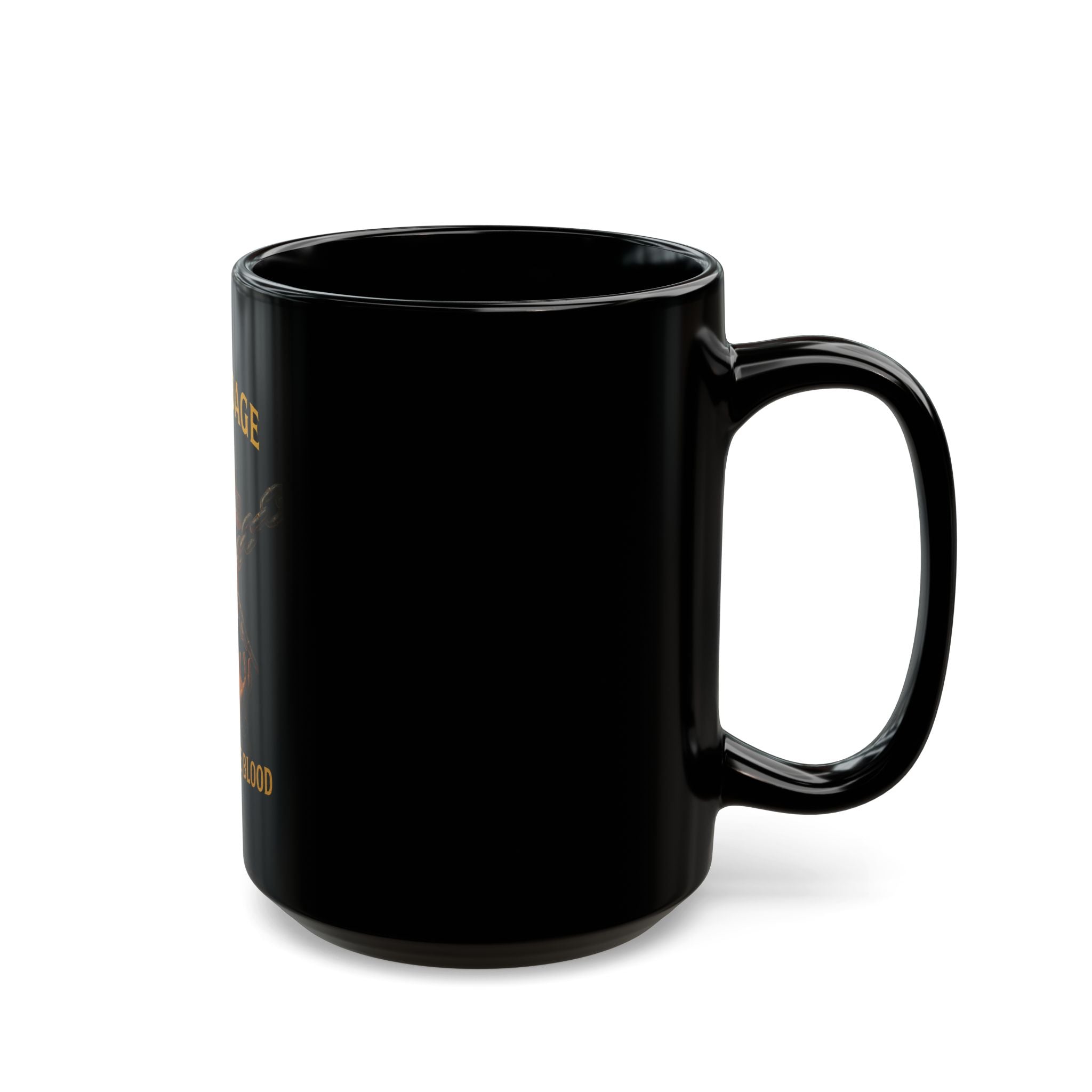 Christian Inspirational Black Mug