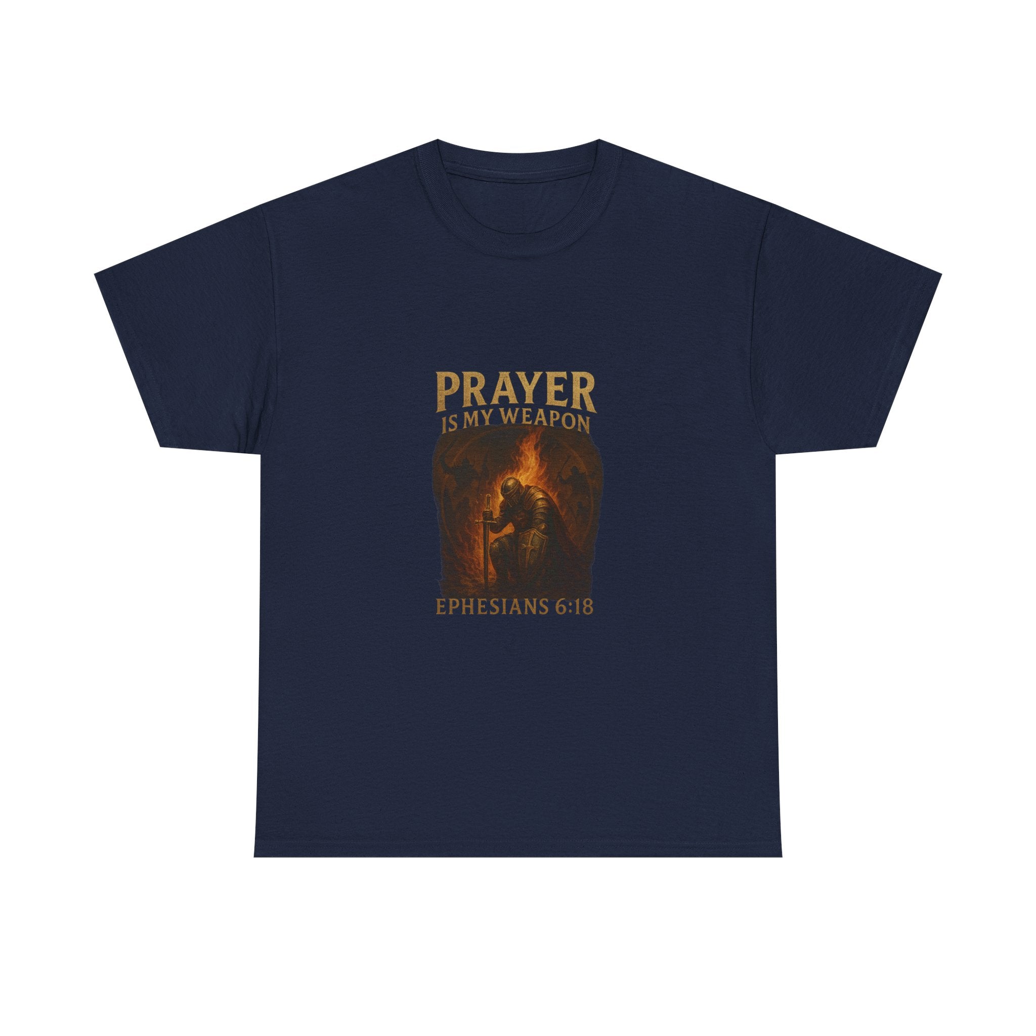Prayer Warrior Tee, Unisex Heavy Cotton Tee