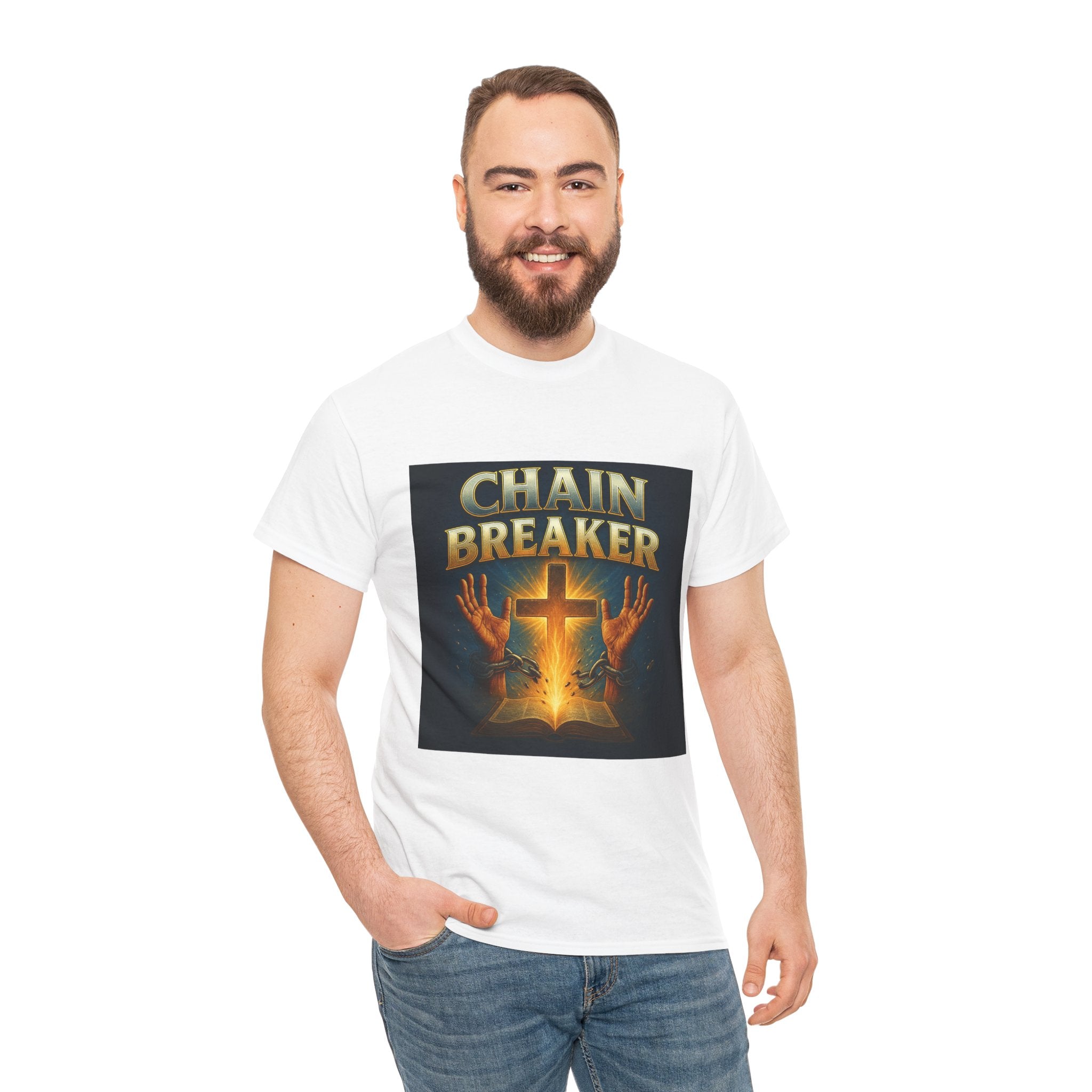 Chain Breaker Unisex Heavy Cotton Tee