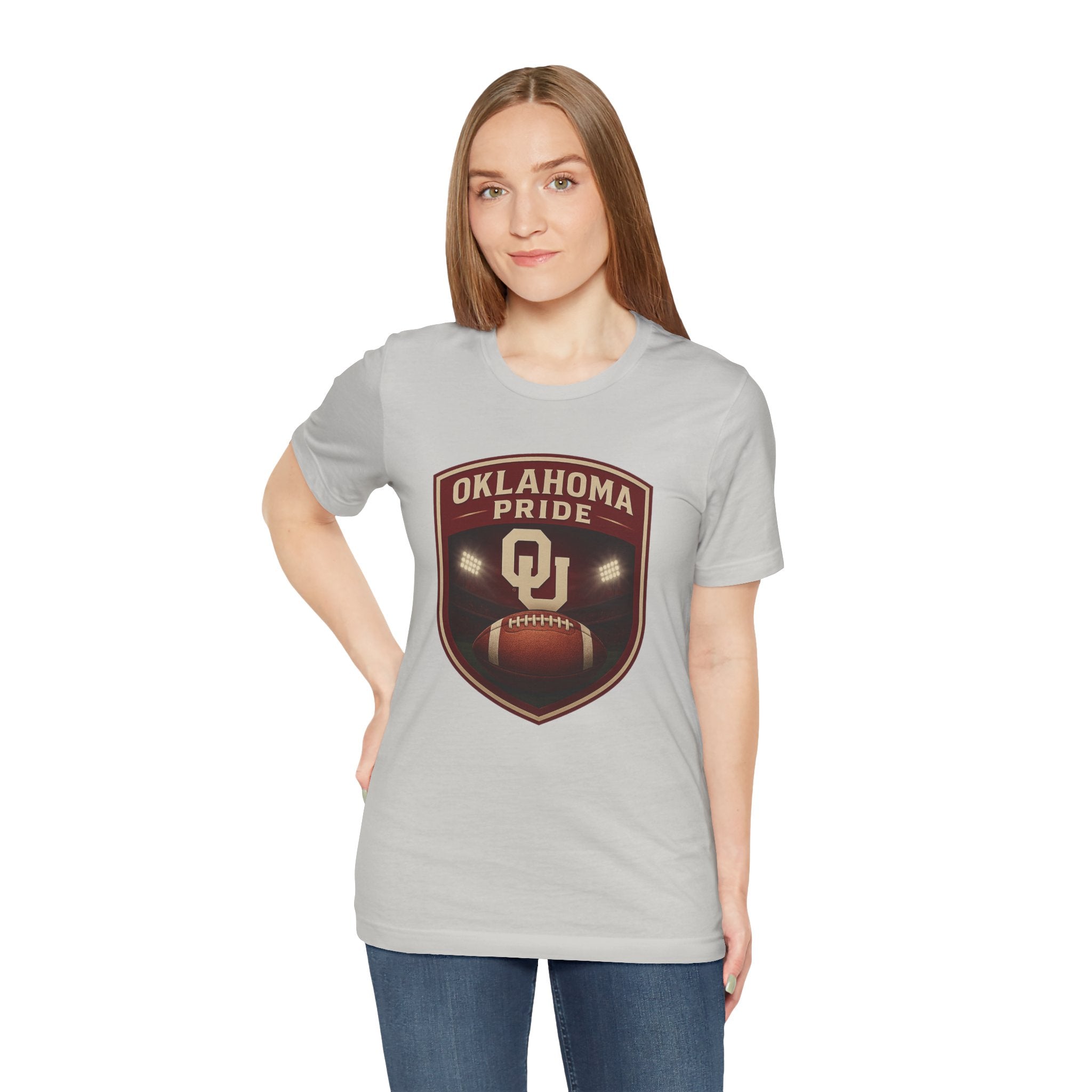 Oklahoma Pride Football Tee