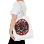 Oklahoma Champions Tote Bag, Sports Fan Tote