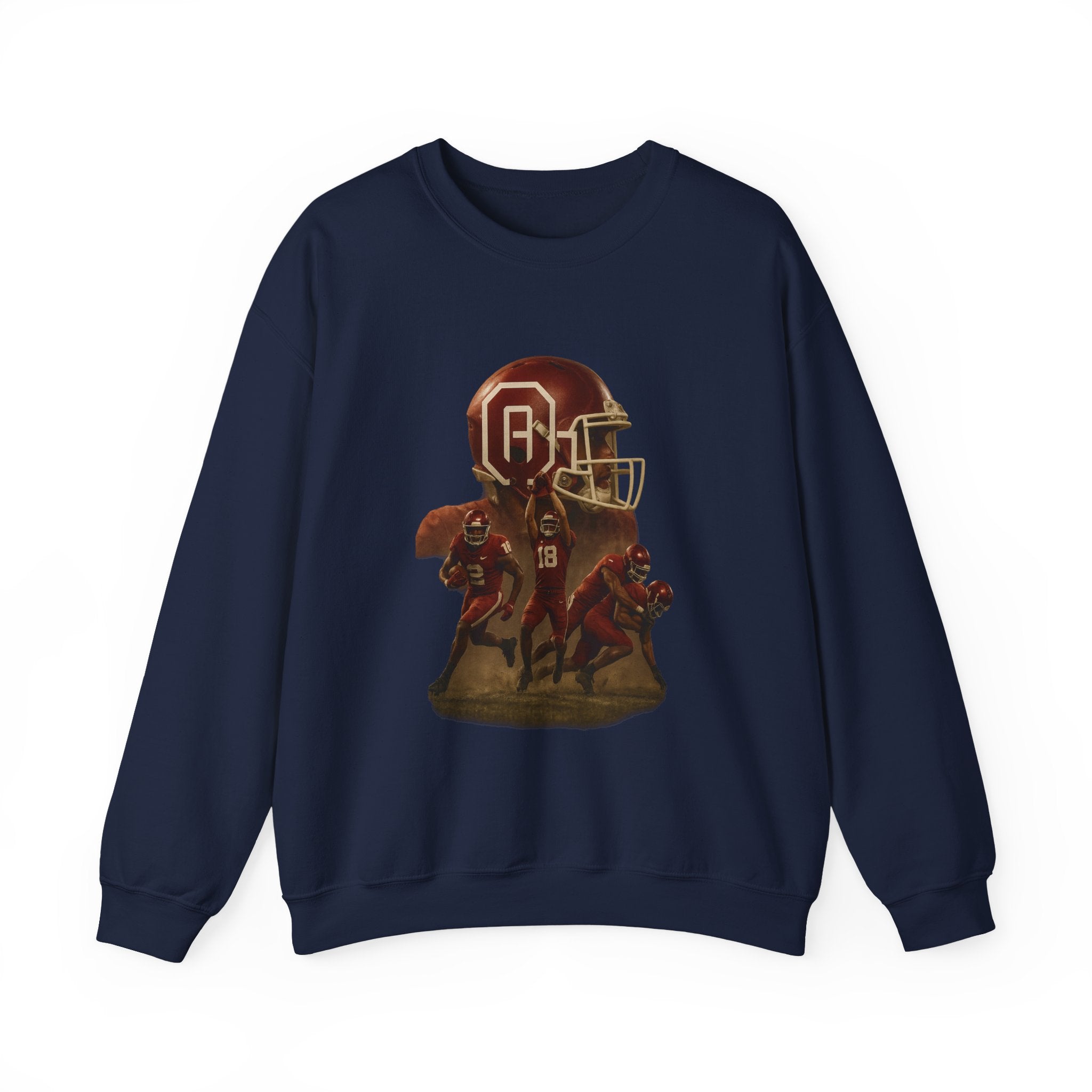 Vintage Football Crewneck Sweatshirt