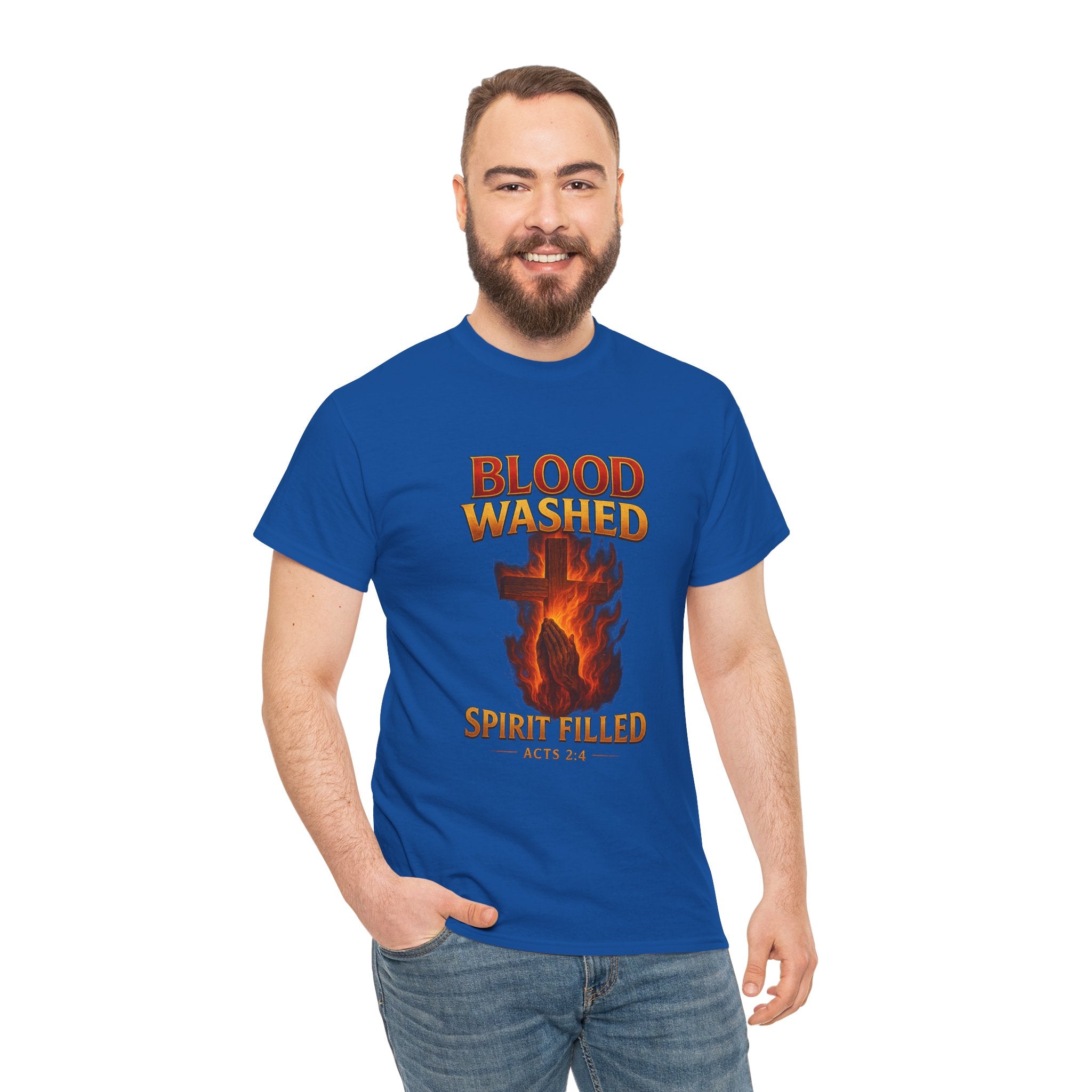 Faith-Inspired Unisex Heavy Cotton Tee
