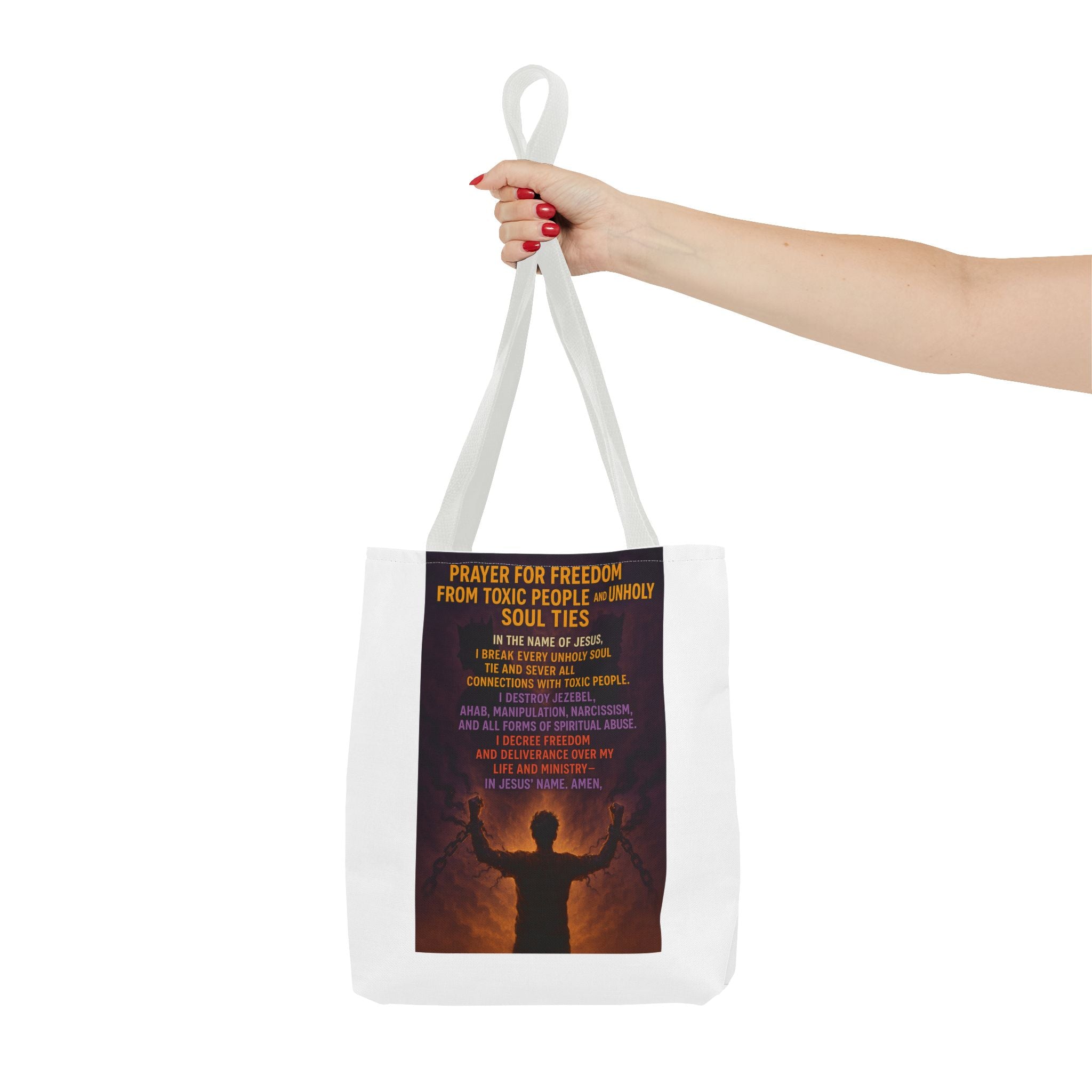 Empowering Prayer Tote Bag