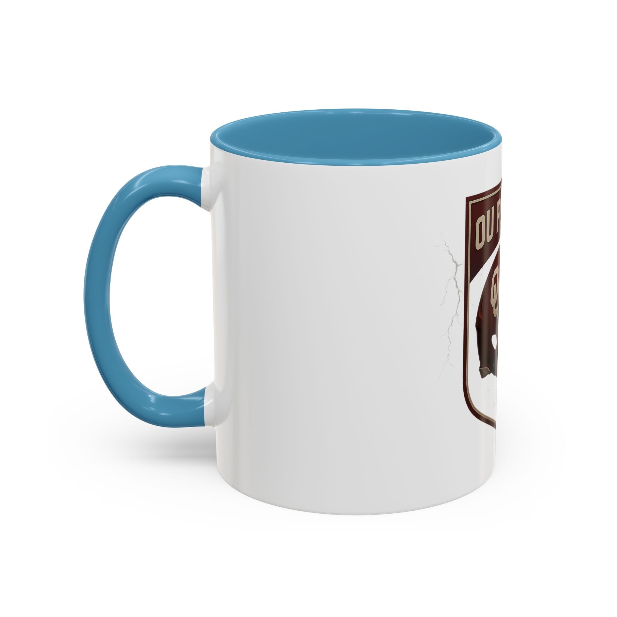 OU Football Accent Coffee Mug