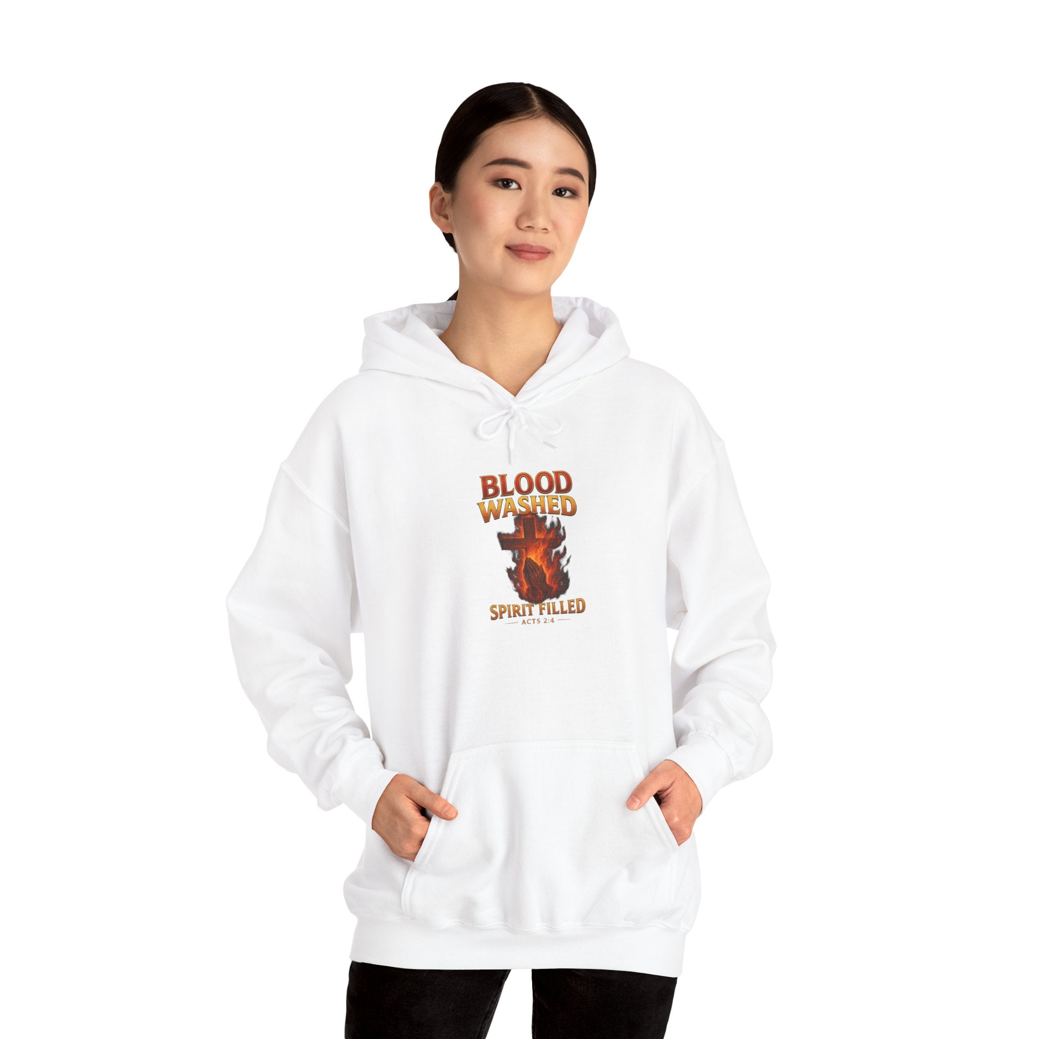 Spirit-Filled Blood Washed Hoodie