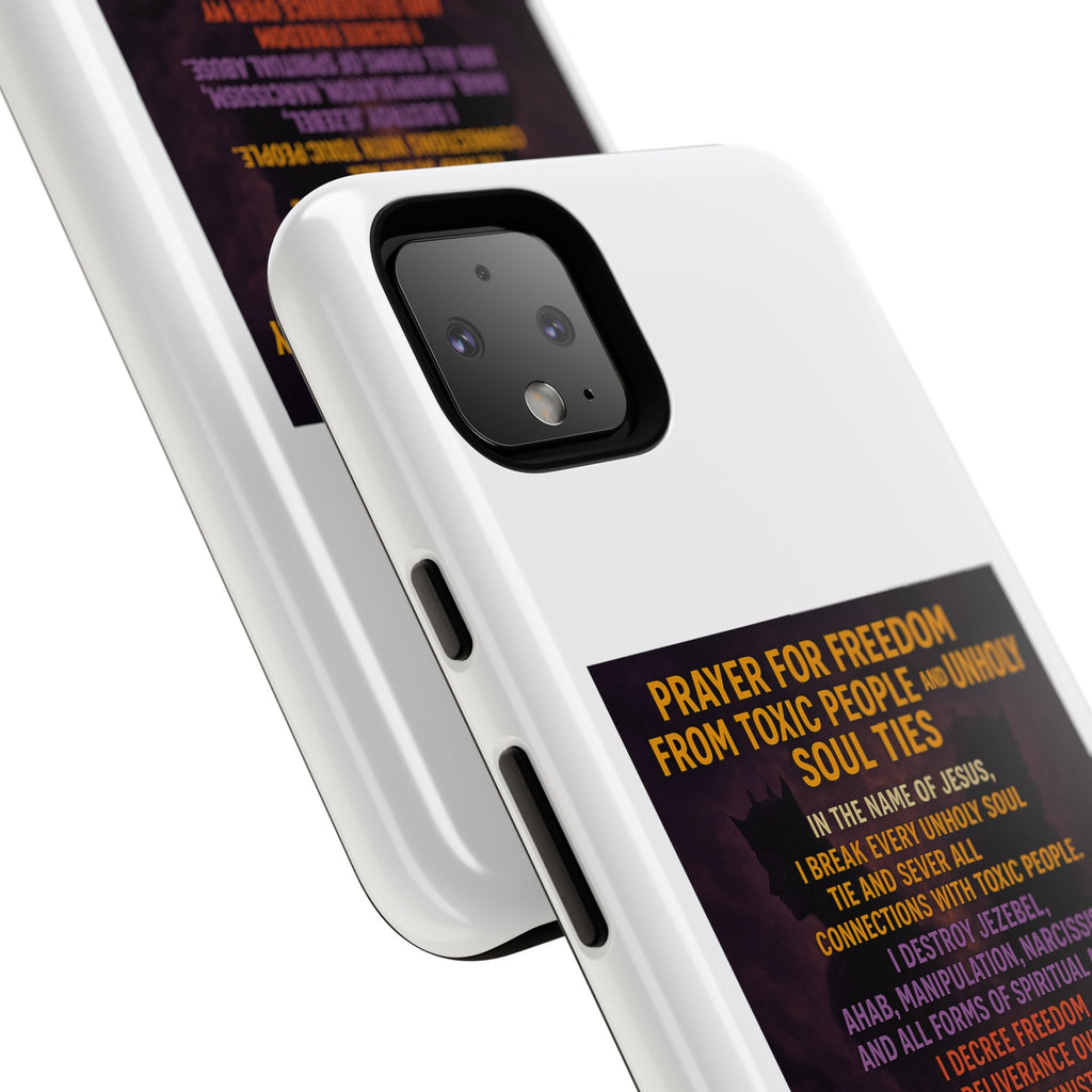 Tough Cases: Empowering Phone Case with Inspirational Prayer