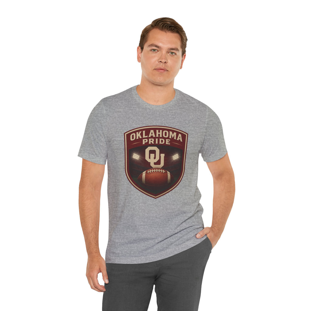 Oklahoma Pride Football Tee