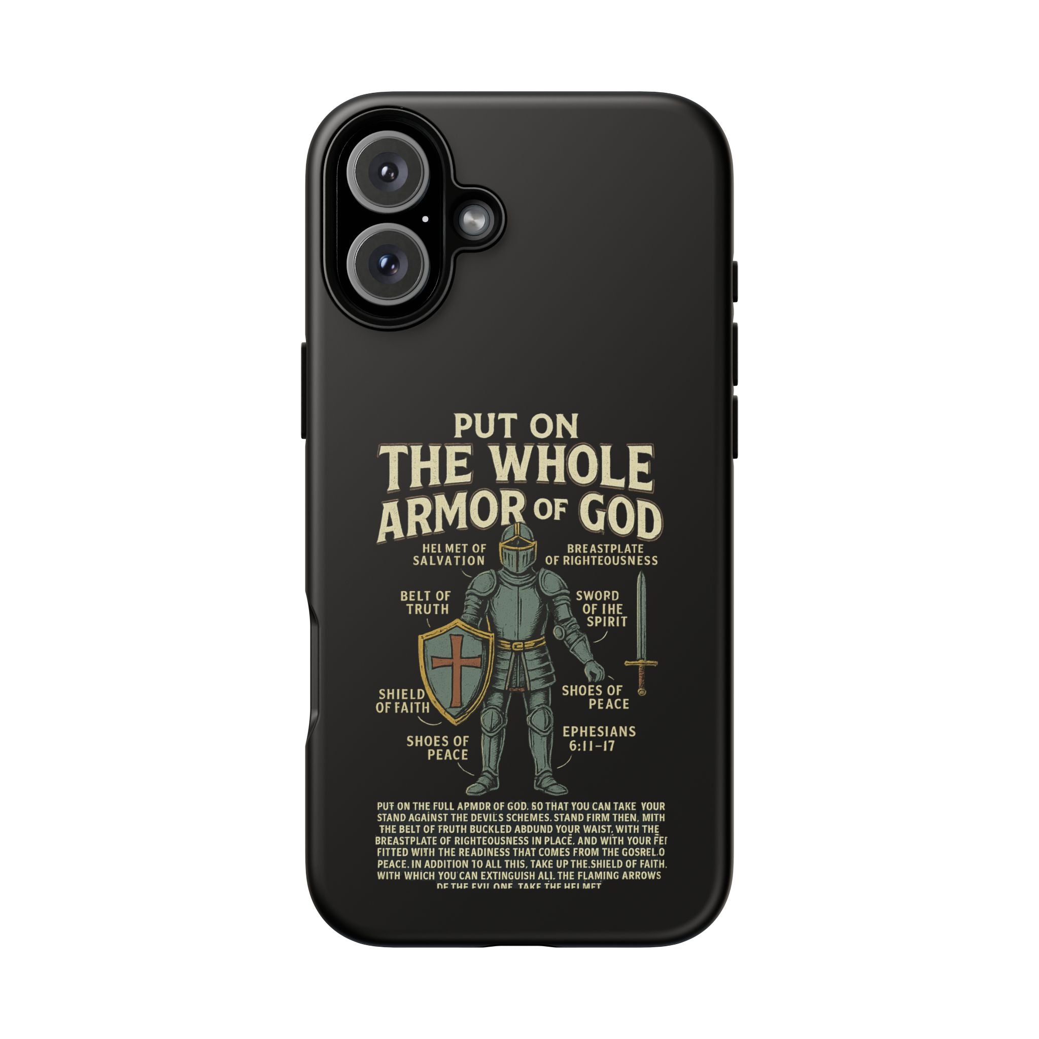 Armor of God – Spiritual Warrior Mobile Cover
