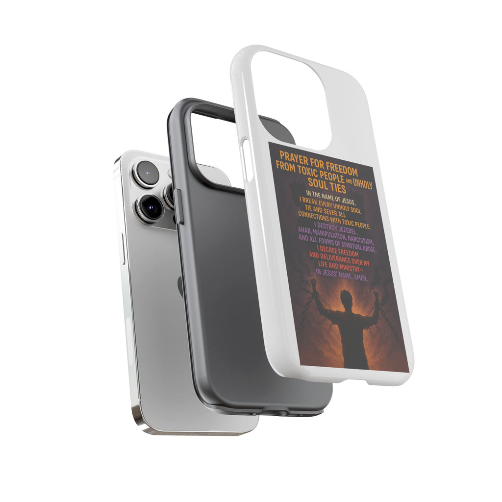 Tough Cases: Empowering Phone Case with Inspirational Prayer