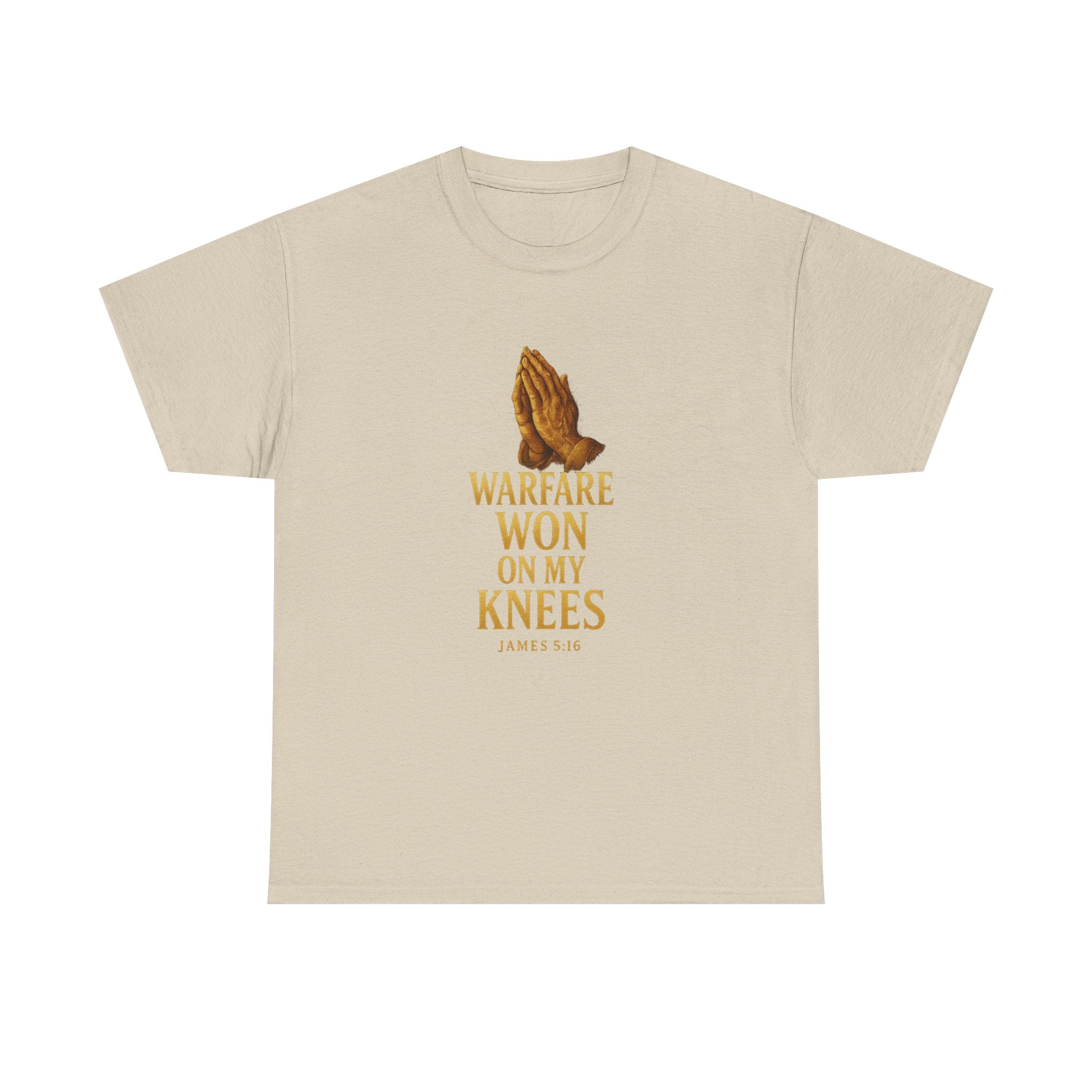 Warfare Won on My Knees Unisex Tee