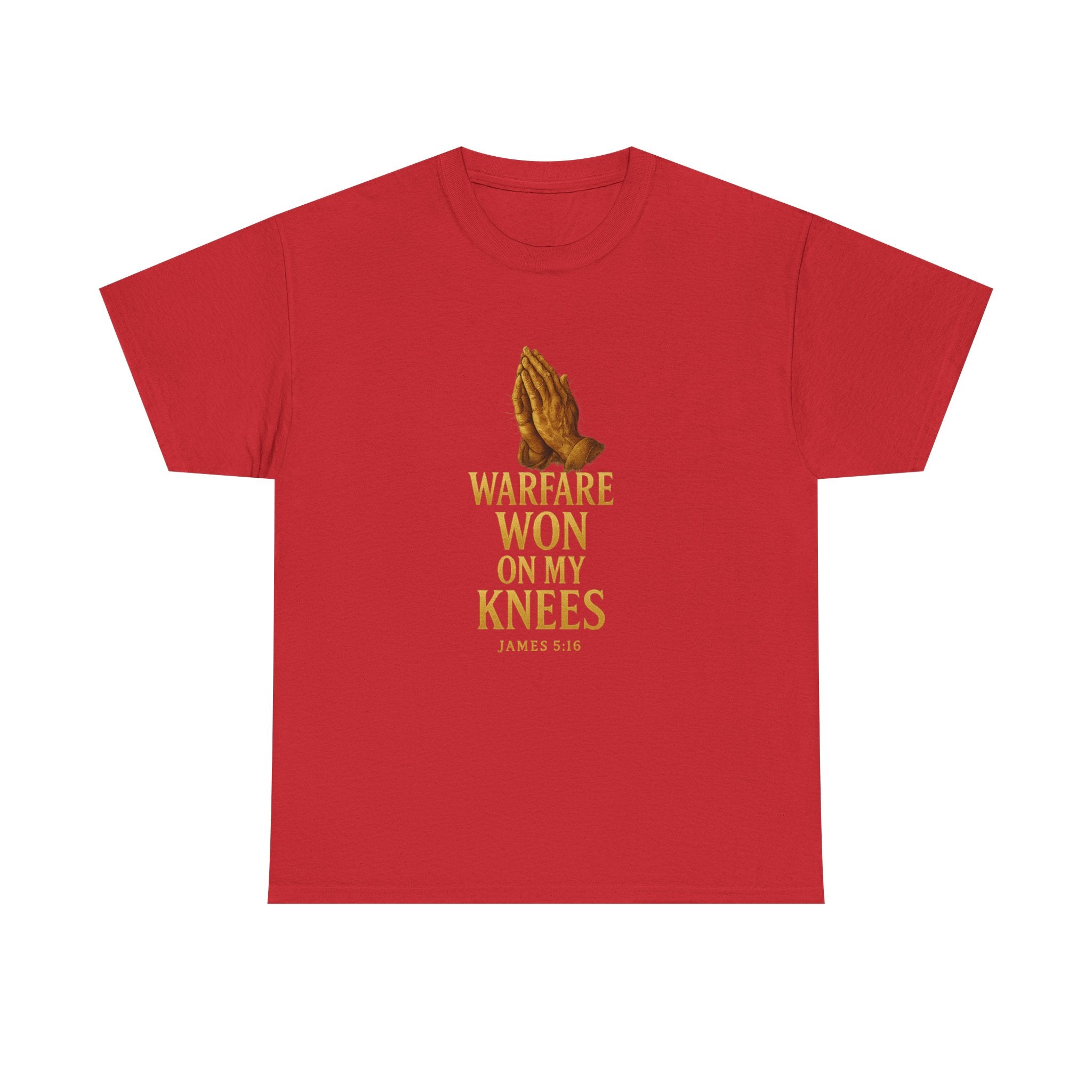 Warfare Won on My Knees Unisex Tee