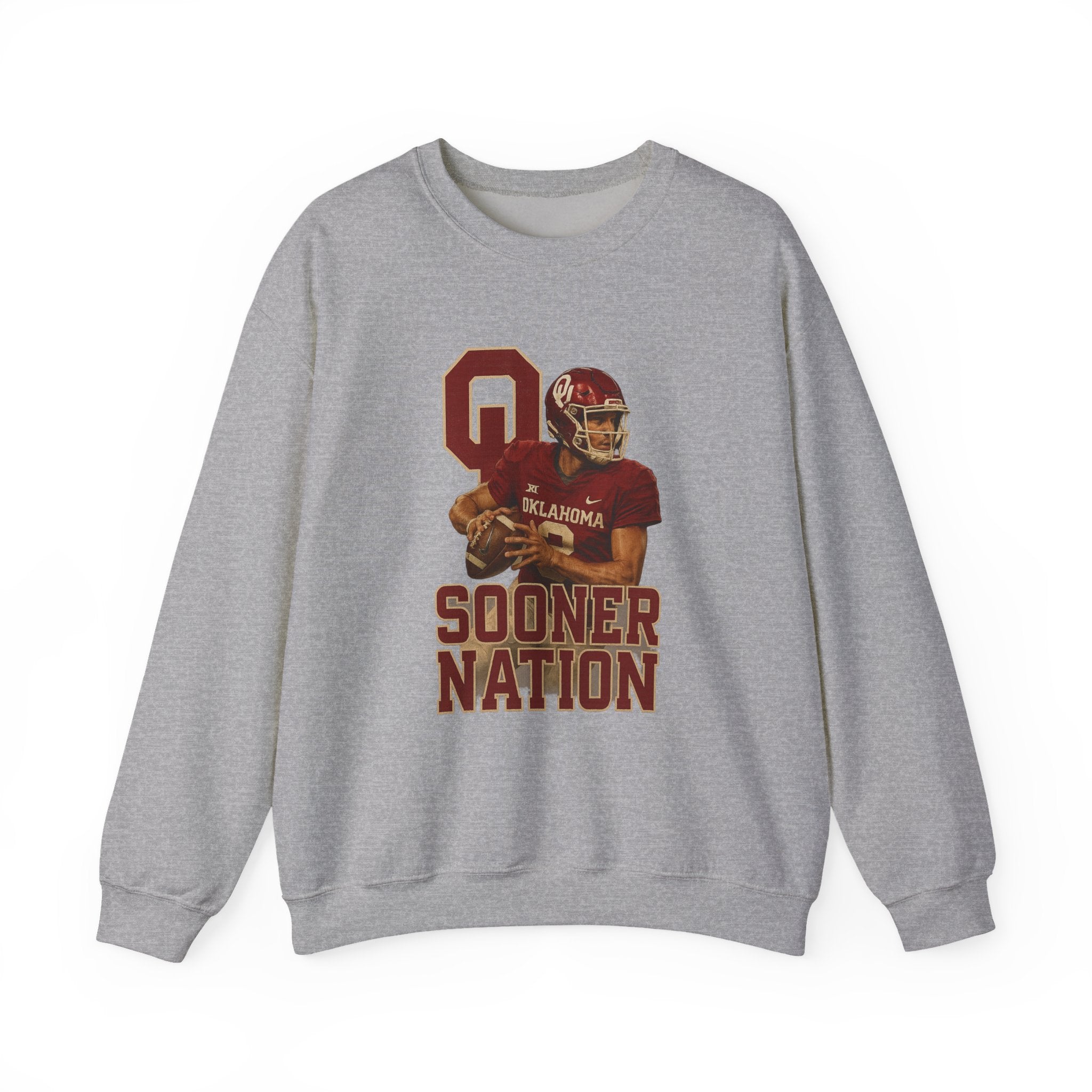 Bold Sooner Nation Crewneck Sweatshirt