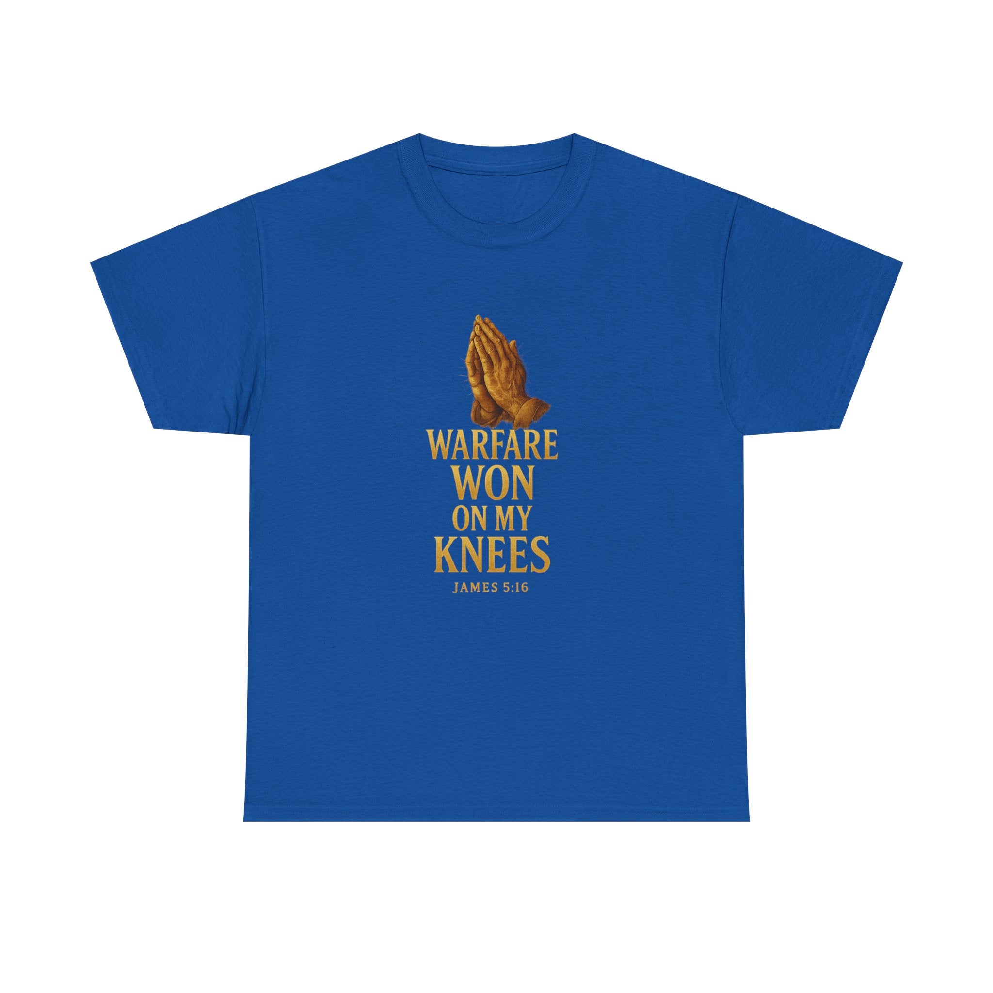 Warfare Won on My Knees Unisex Tee