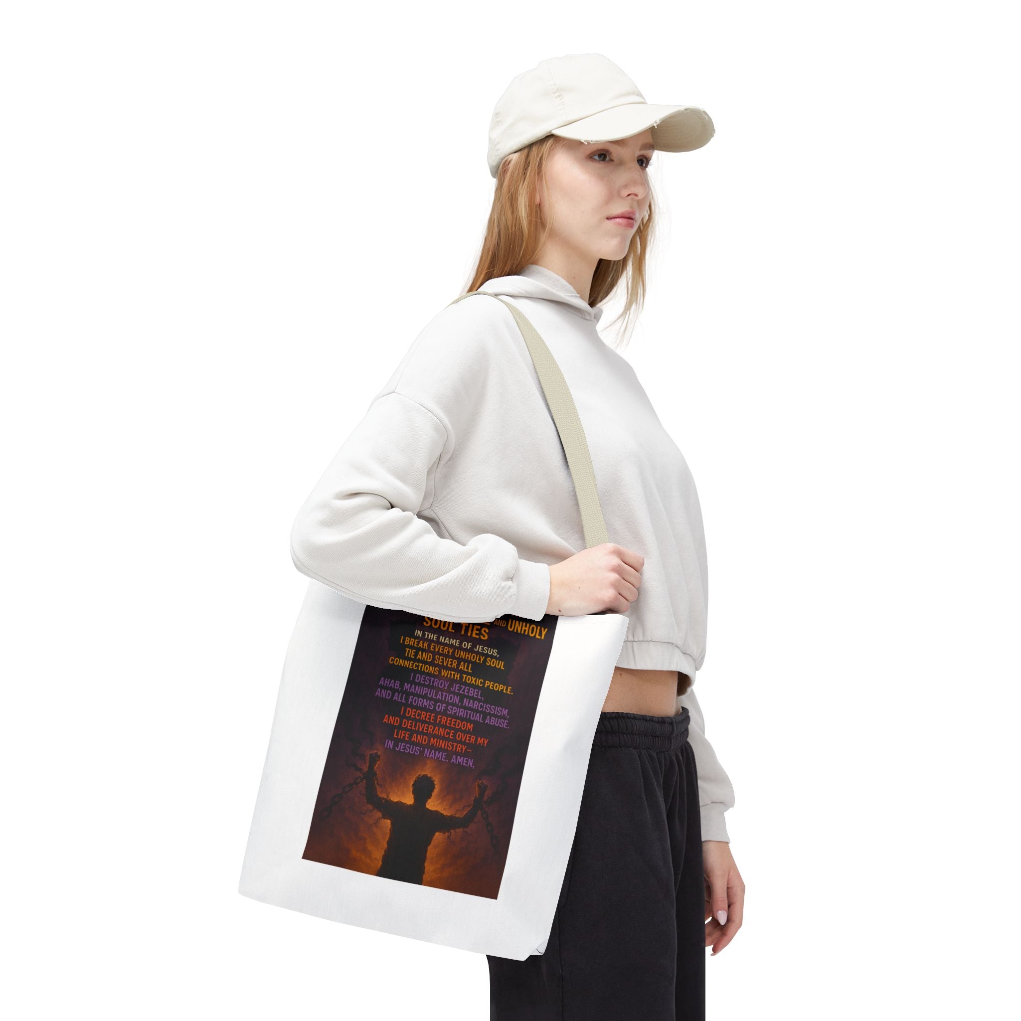 Empowering Prayer Tote Bag