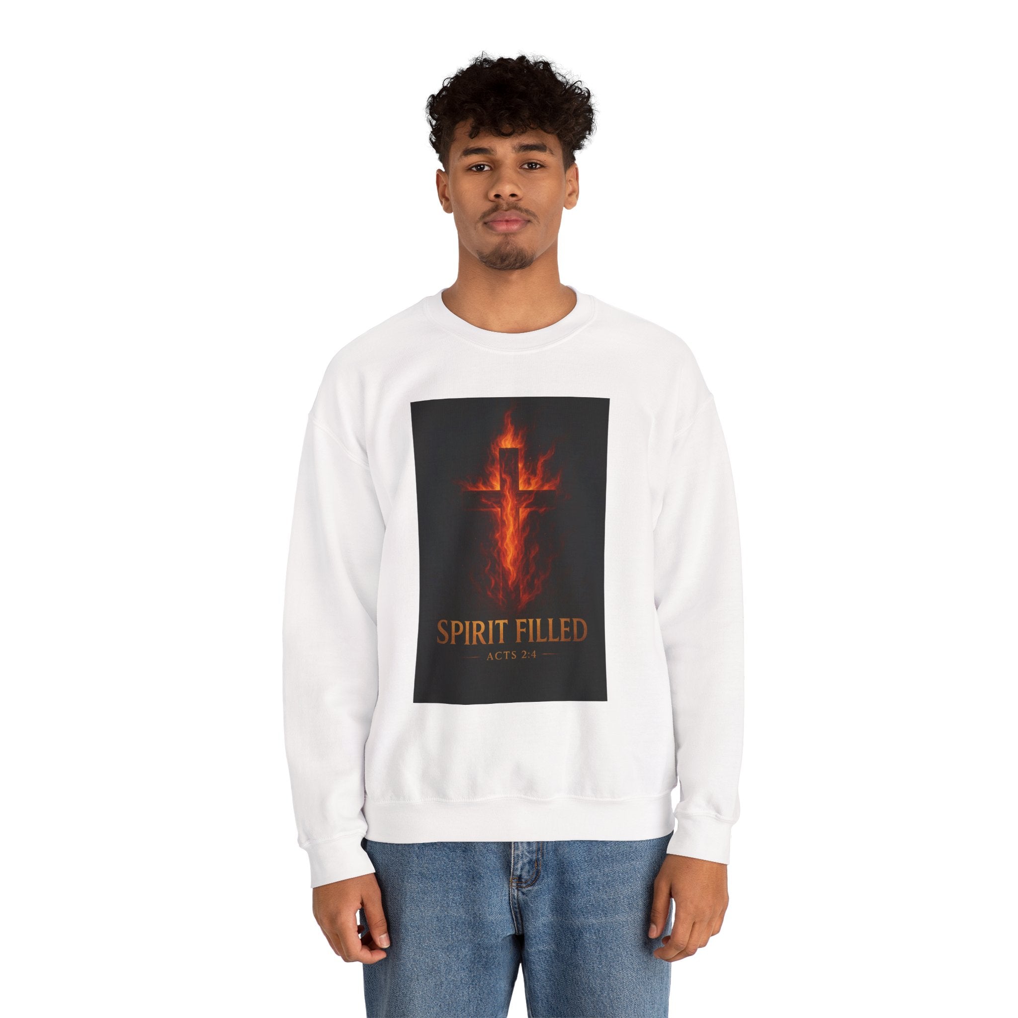 Spirit Filled Unisex Heavy Blend™ Crewneck Sweatshirt