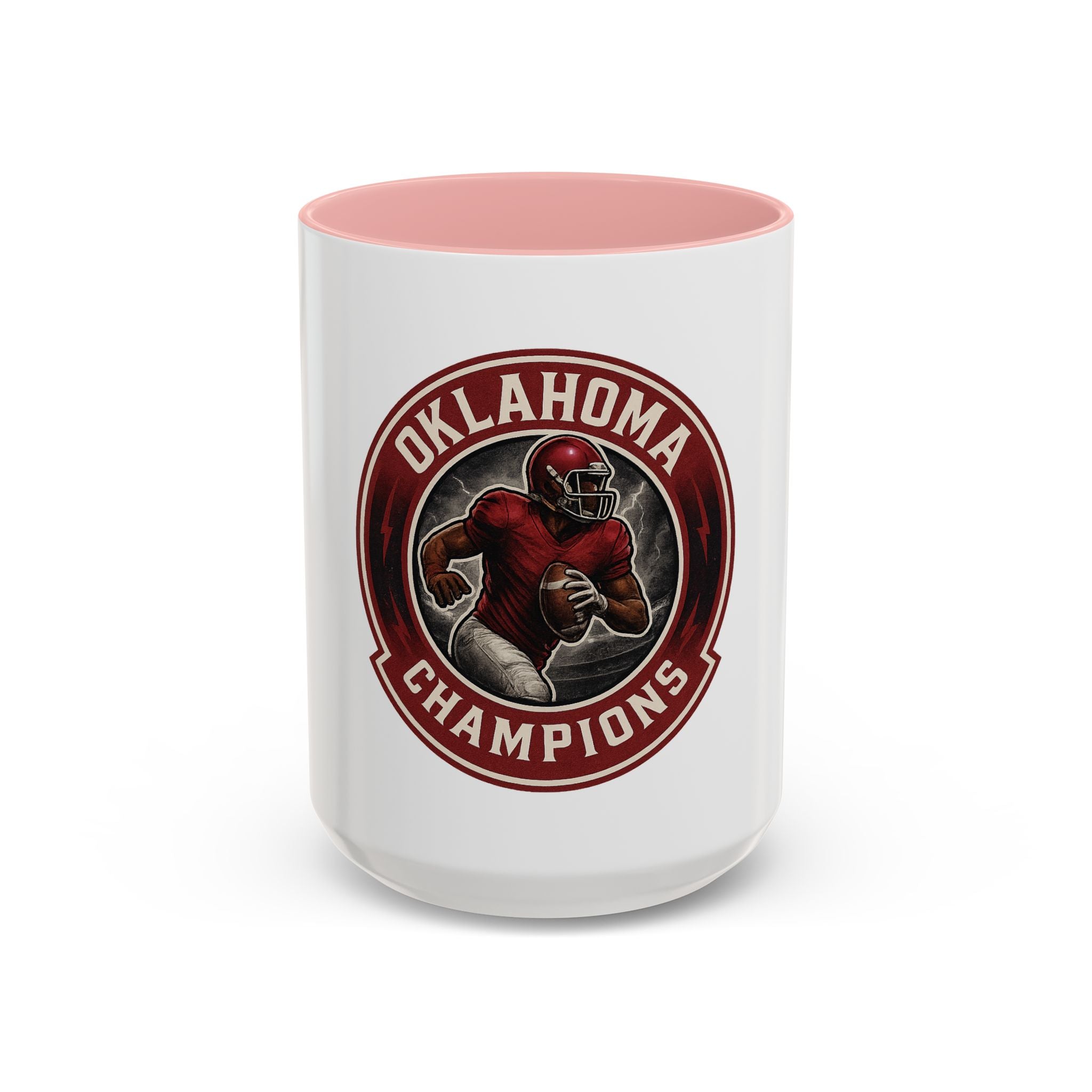Oklahoma Champions Accent Coffee Mug