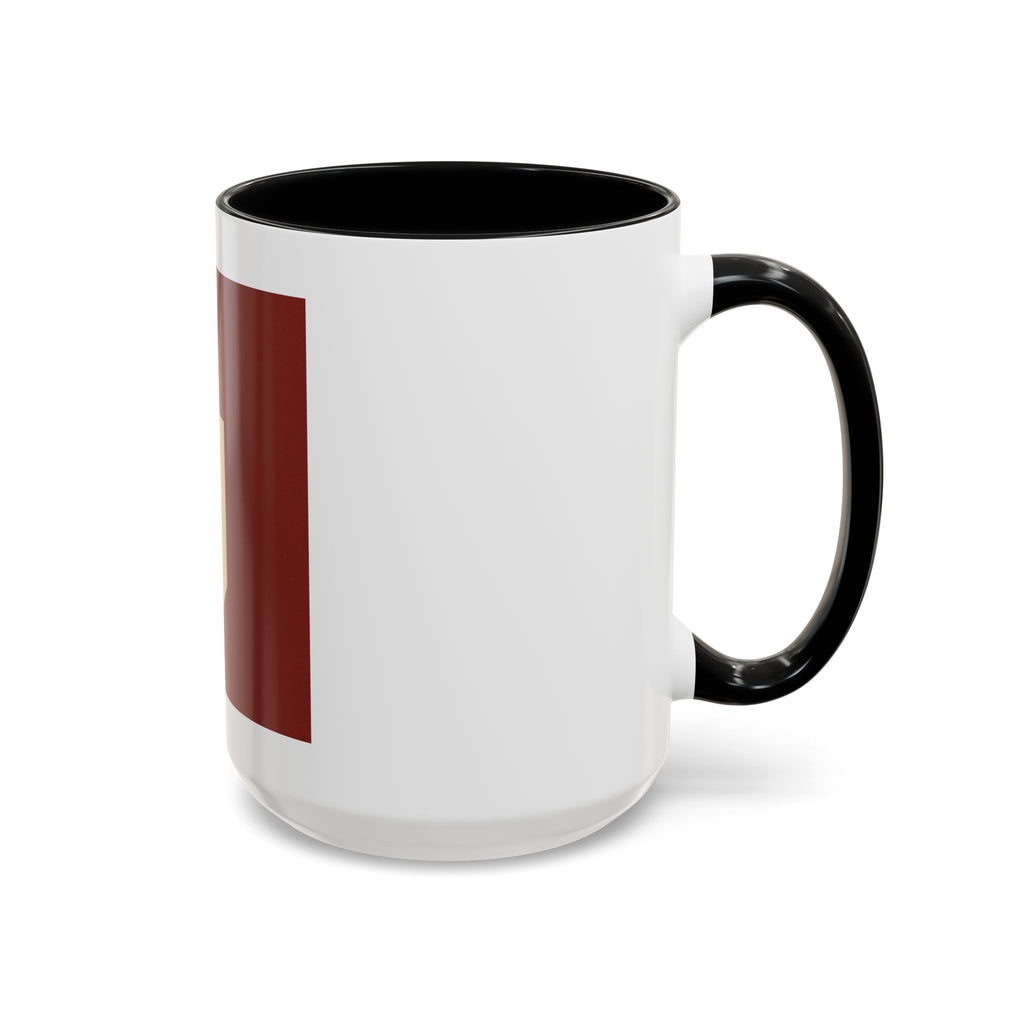 Crimson Accent Coffee Mug with OU Logo