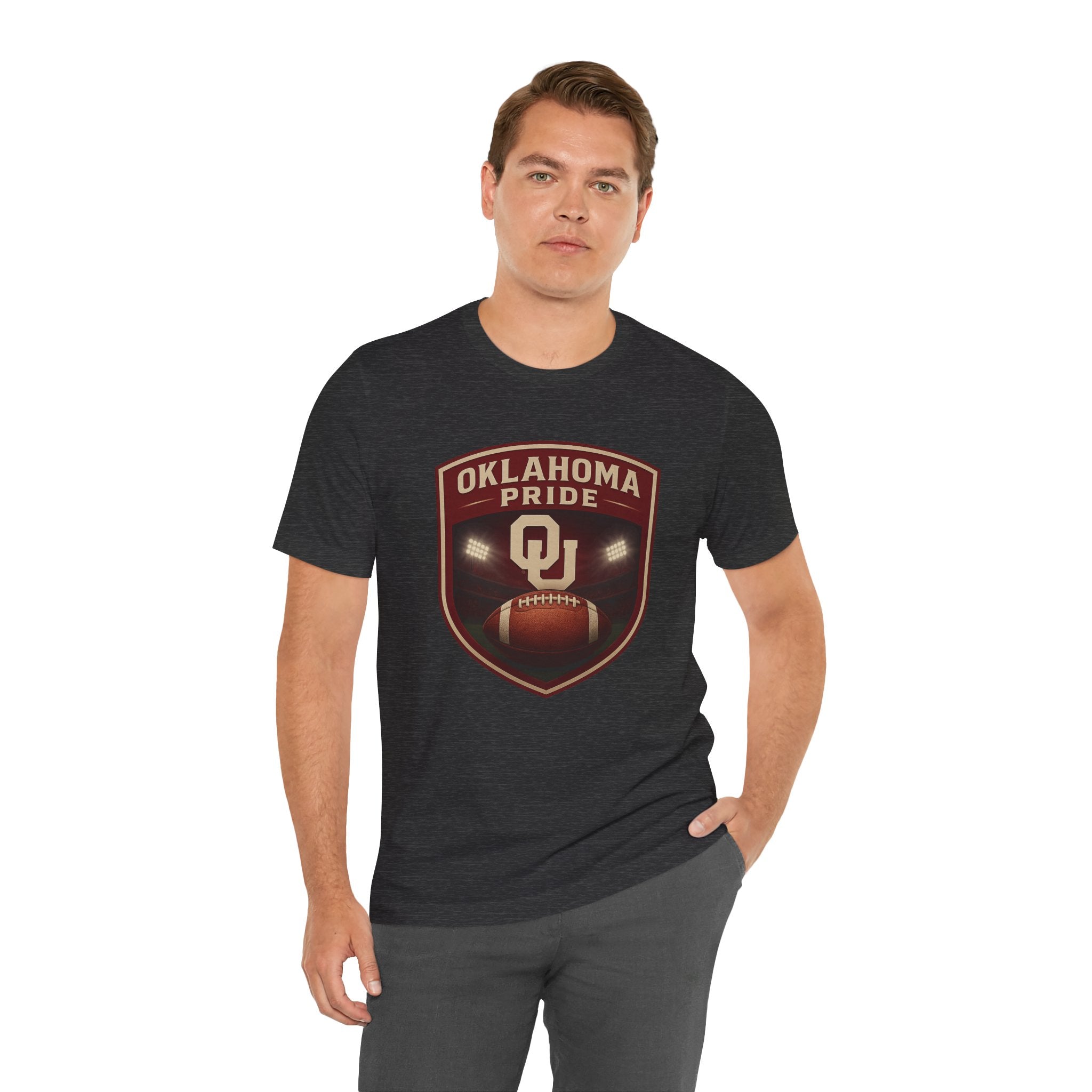 Oklahoma Pride Football Tee