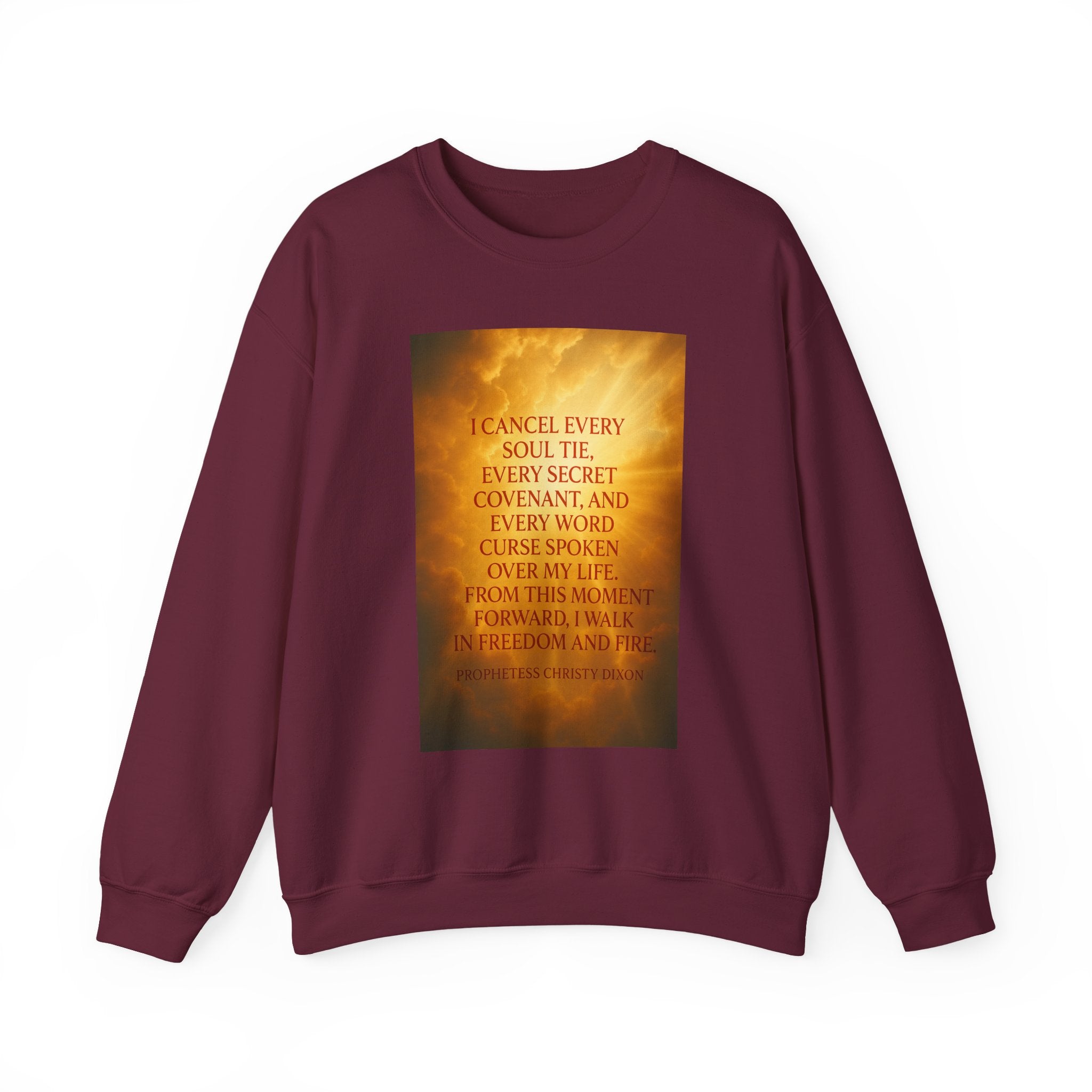 Inspirational Quote Crewneck Sweatshirt