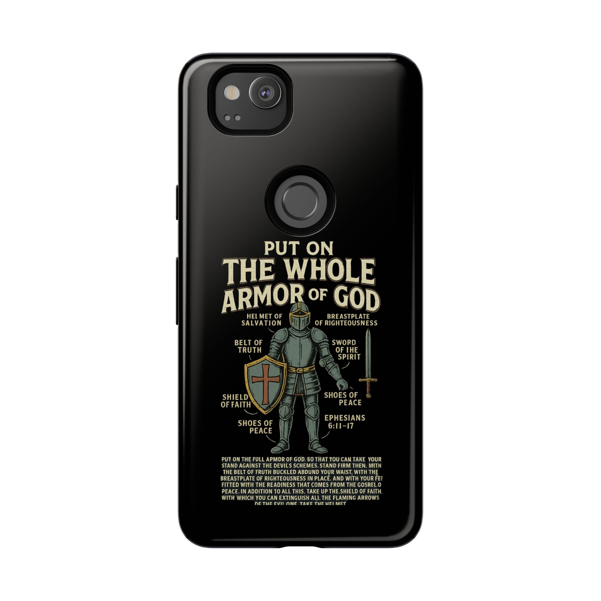 Armor of God – Spiritual Warrior Mobile Cover