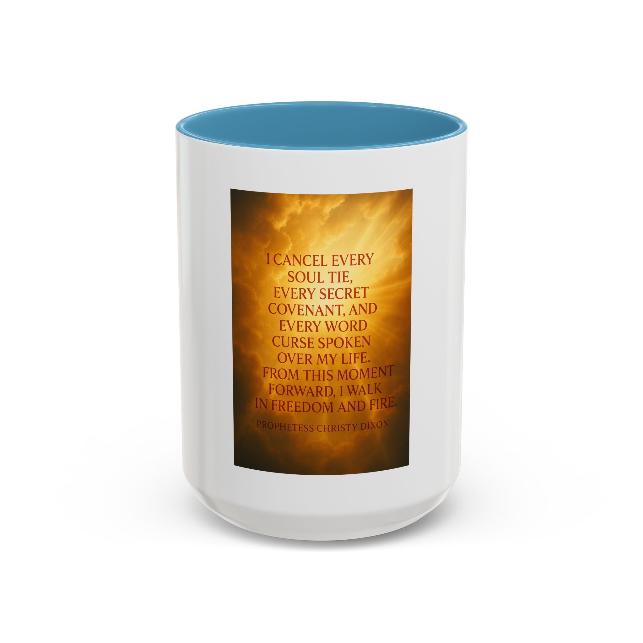 Inspirational Accent Coffee Mug