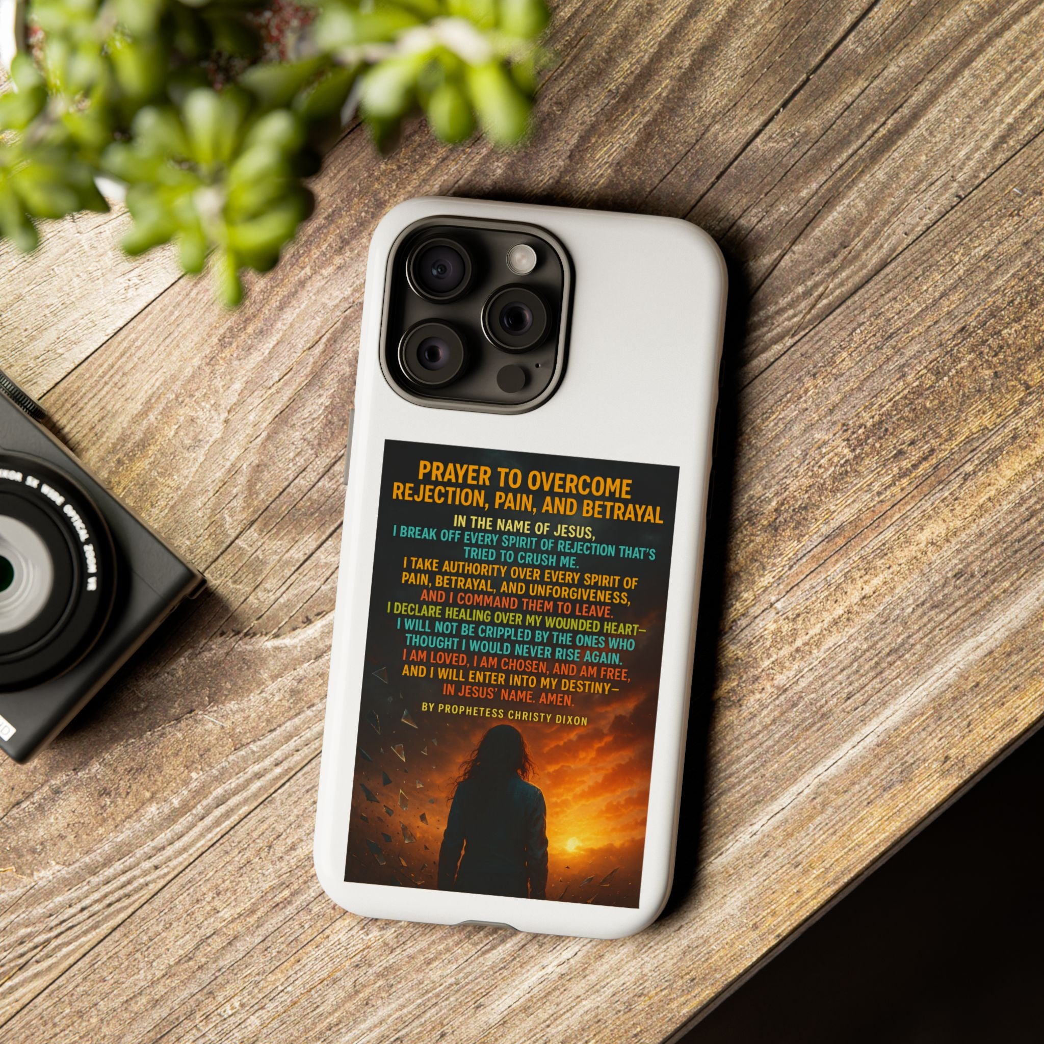 Tough Cases: Inspirational Phone Case