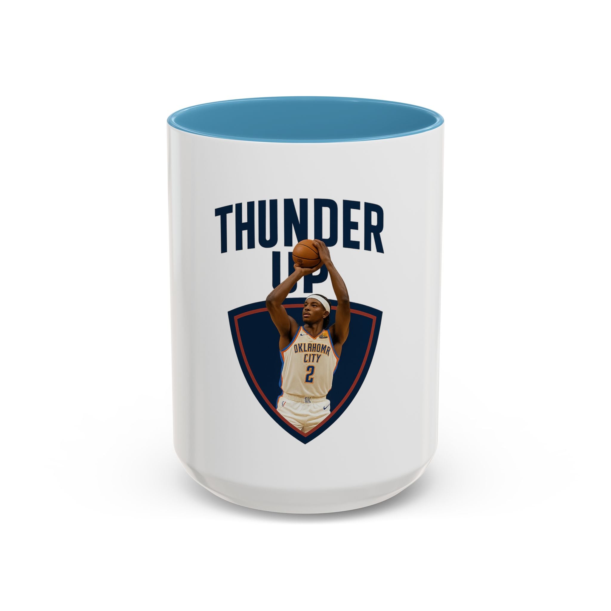 Oklahoma City Thunder Accent Coffee Mug